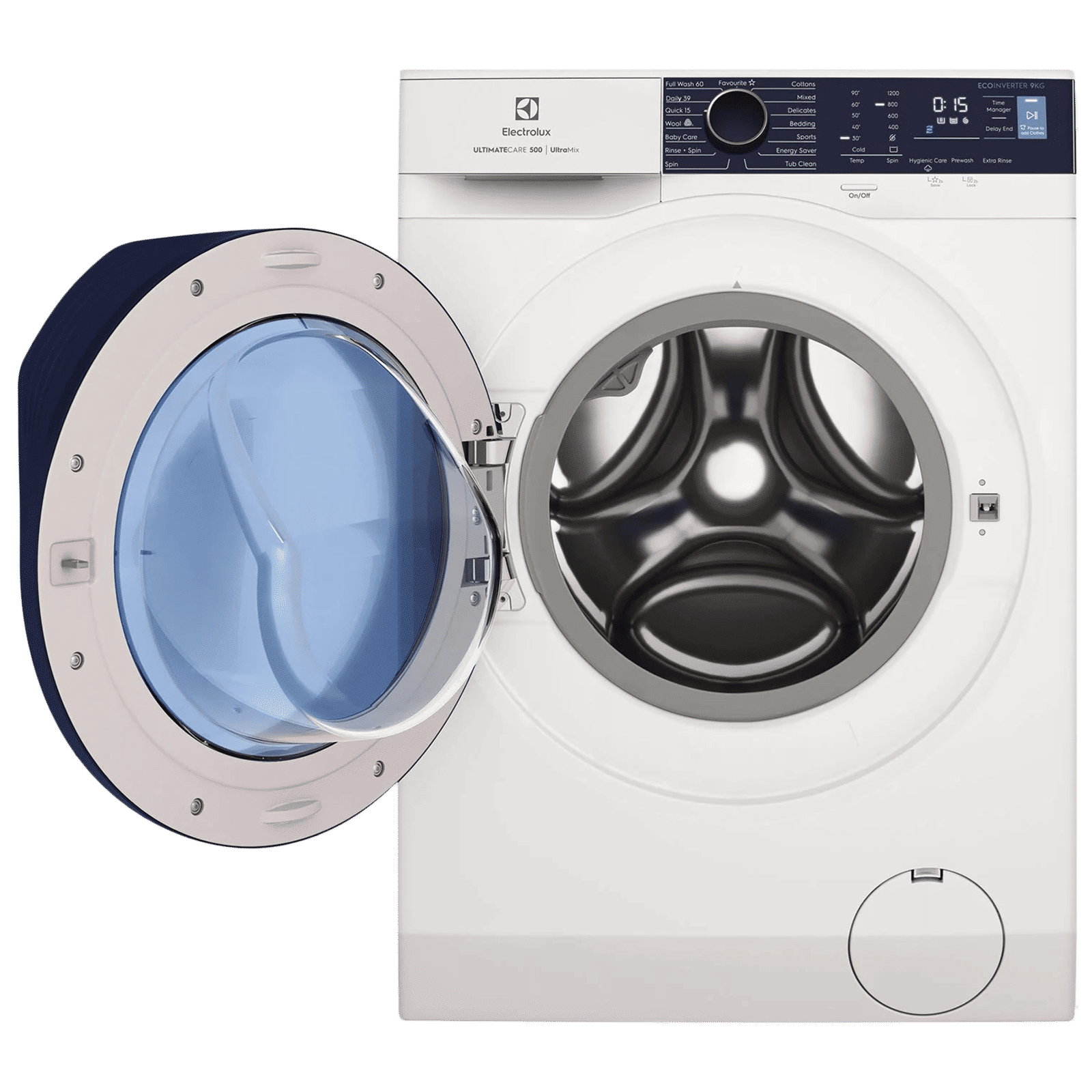 Electrolux 9 Kg 5 Star Fully Automatic Front Load Washing Machine (UltimateCare 500, EWF9024R5WB, UltraMix Technology, White) Electrolux 9 Kg 5 Star Fully Automatic Front Load Washing Machine (UltimateCare 500, EWF9024R5WB, UltraMix Technology, White)_6