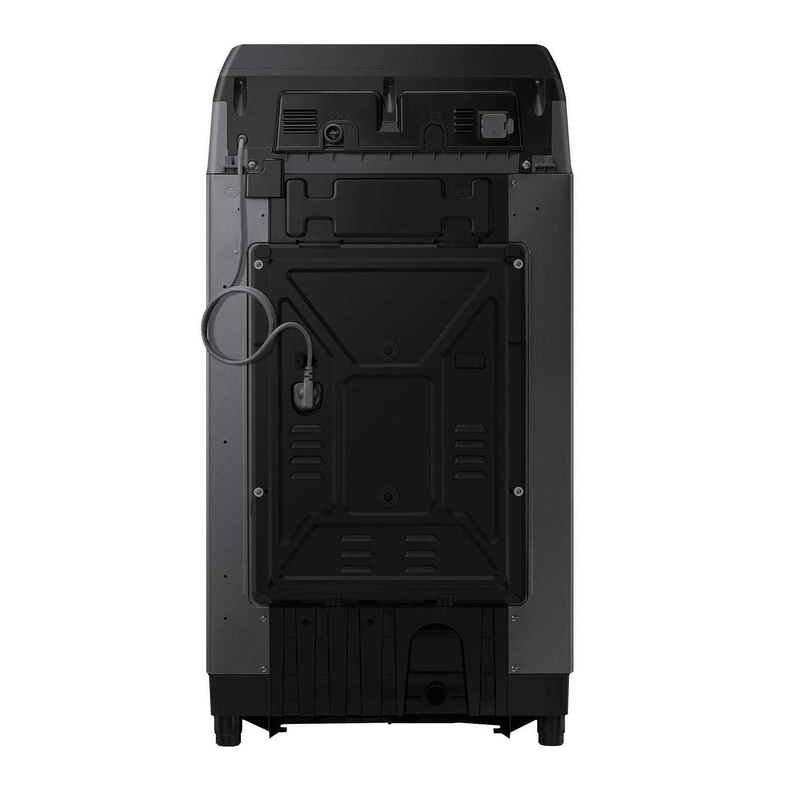 SAMSUNG 9 Kg 5 Star Inverter Fully Automatic Top Load Washing Machine (WA90BG4542BDTL, Diamond Drum, Dark Grey)_7