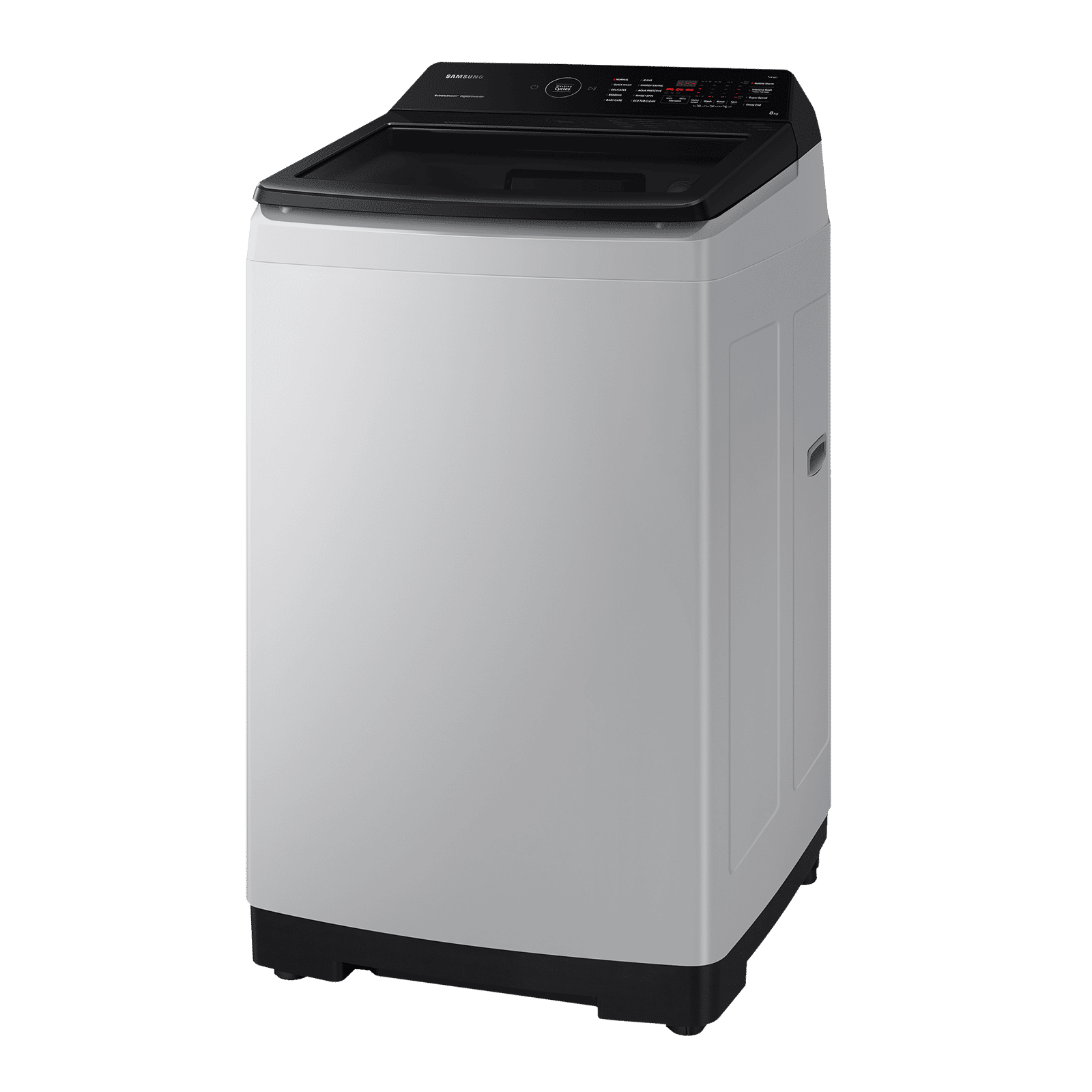 SAMSUNG 8 Kg 5 Star Inverter Fully Automatic Top Load Washing Machine (WA80BG4545BYTL, Ecobubble Technology, Lavender Grey)_5