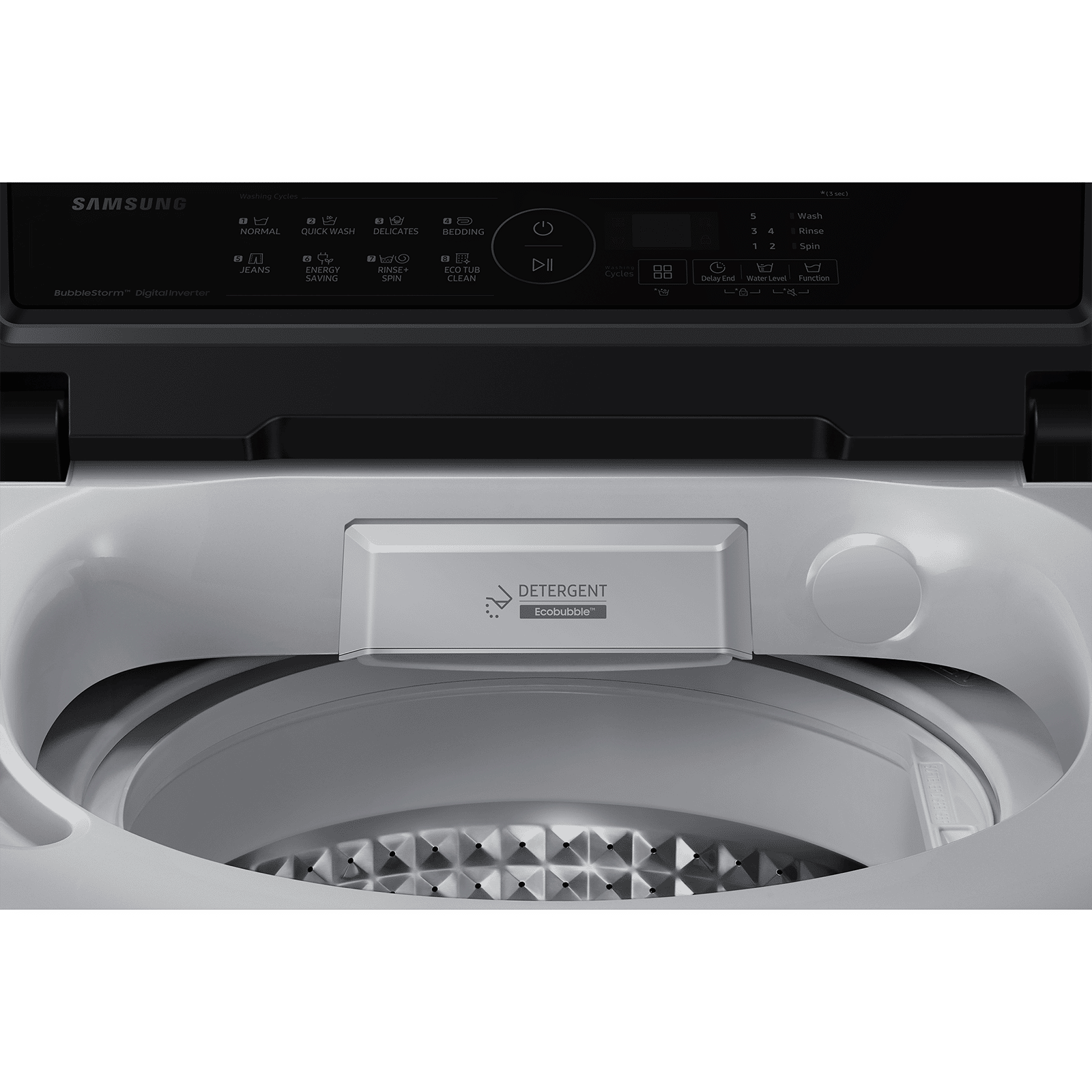 SAMSUNG 7 Kg 5 Star Inverter Fully Automatic Top Load Washing Machine (WA70BG4441YYTL, Ecobubble Technology, Lavender Grey) SAMSUNG 7 Kg 5 Star Inverter Fully Automatic Top Load Washing Machine (WA70BG4441YYTL, Ecobubble Technology, Lavender Grey)_9