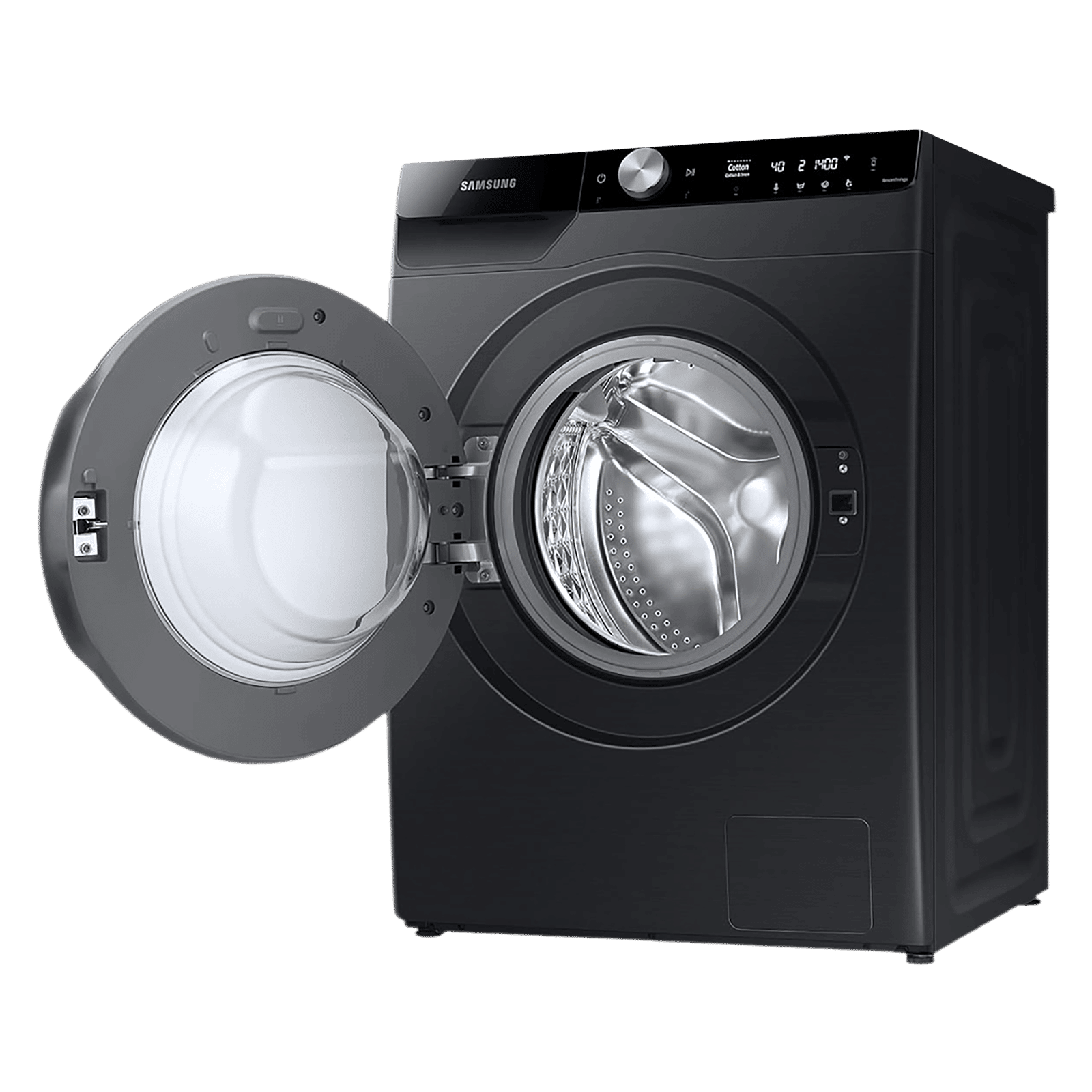 SAMSUNG 12/8 kg Inverter Fully Automatic Front Load Washer Dryer (WD12TP44DSB/TL, Wi-Fi Enabled, Black Caviar) SAMSUNG 12/8 kg Inverter Fully Automatic Front Load Washer Dryer (WD12TP44DSB/TL, Wi-Fi Enabled, Black Caviar)_12