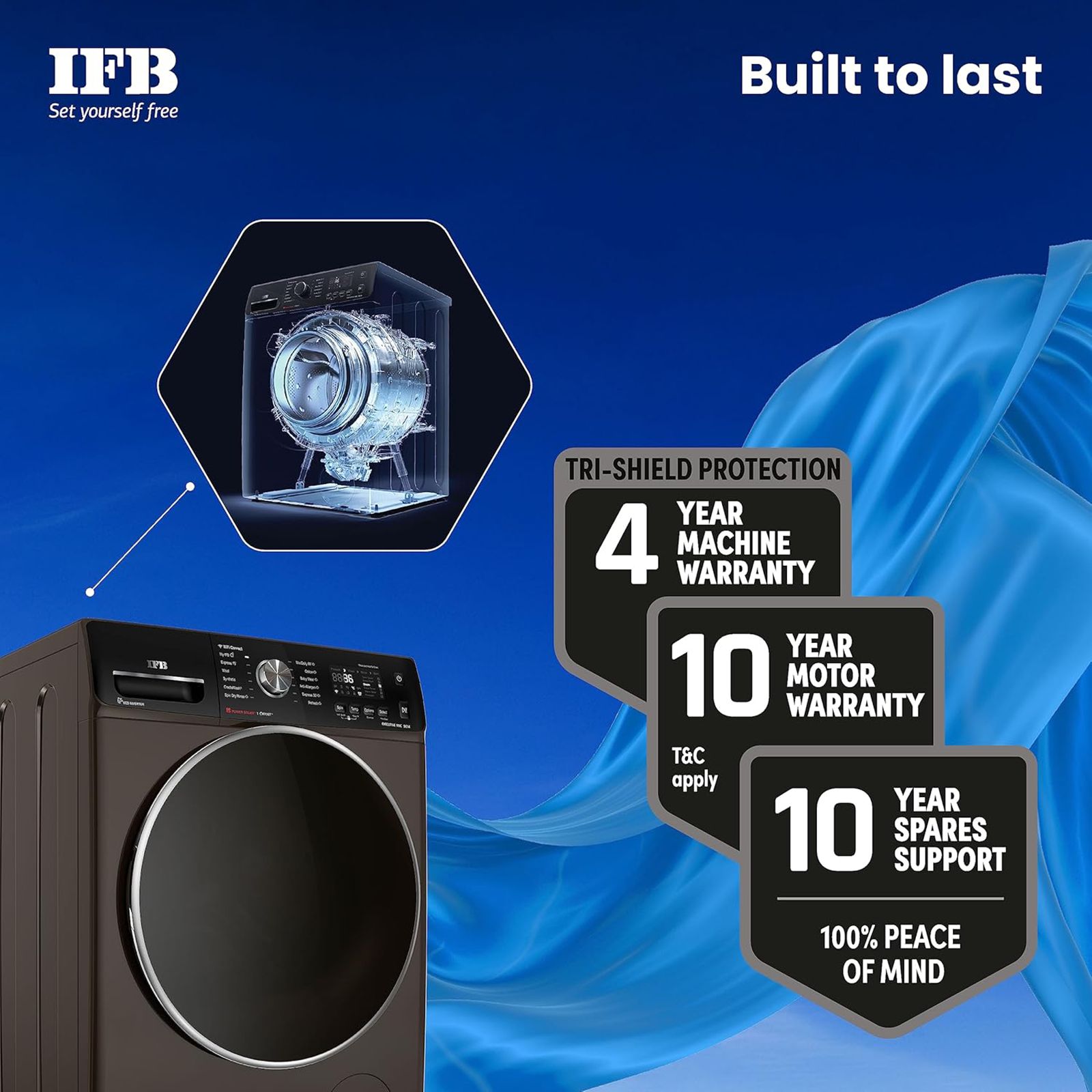 IFB 9 kg 5 Star Inverter Fully Automatic Front Load Washing Machine (Executive MXC, Voice Enabled, Mocha) IFB 9 kg 5 Star Inverter Fully Automatic Front Load Washing Machine (Executive MXC, Voice Enabled, Mocha)_16