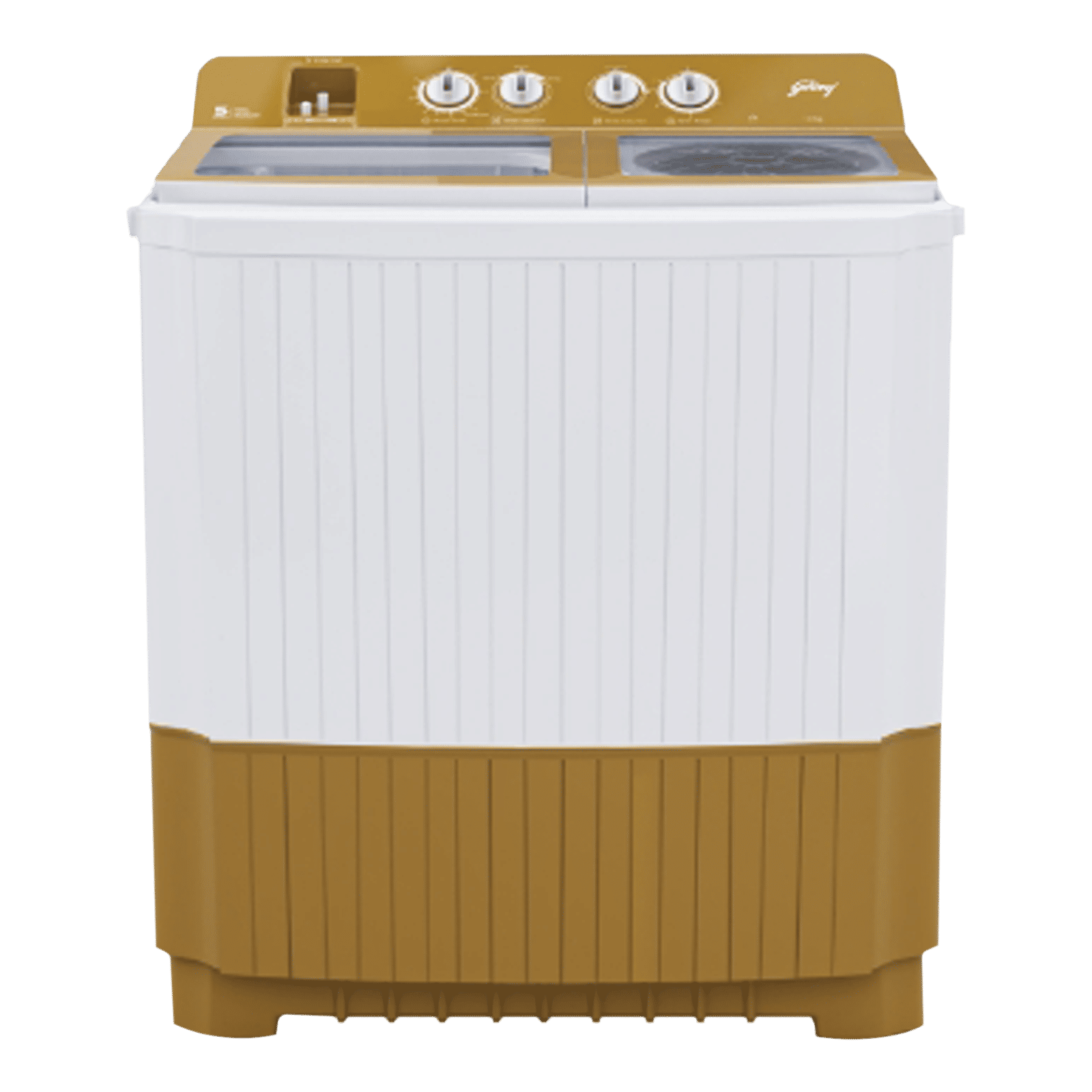Godrej 10 kg 5 Star Semi Automatic Washing Machine with Tri-Roto Scrub Pulsator (Axis, Royal Gold) Godrej 10 kg 5 Star Semi Automatic Washing Machine with Tri-Roto Scrub Pulsator (Axis, Royal Gold)_1