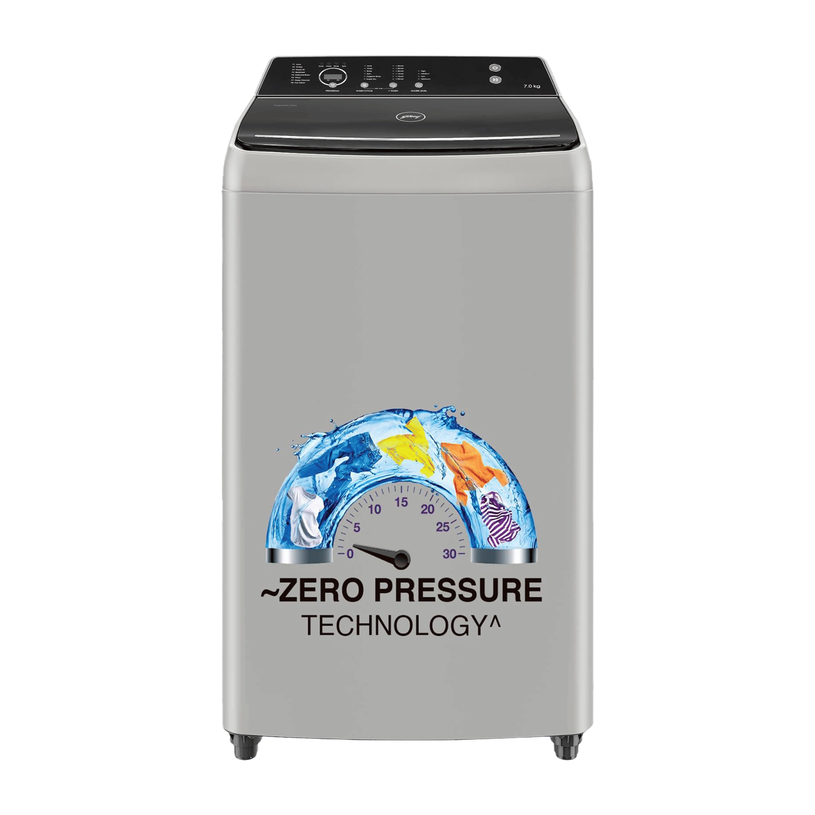 Godrej 7 kg 5 Star Fully Automatic Top Load Washing Machine (Velvet, Magic Lint Filter, Silver Glaze) Godrej 7 kg 5 Star Fully Automatic Top Load Washing Machine (Velvet, Magic Lint Filter, Silver Glaze)_1