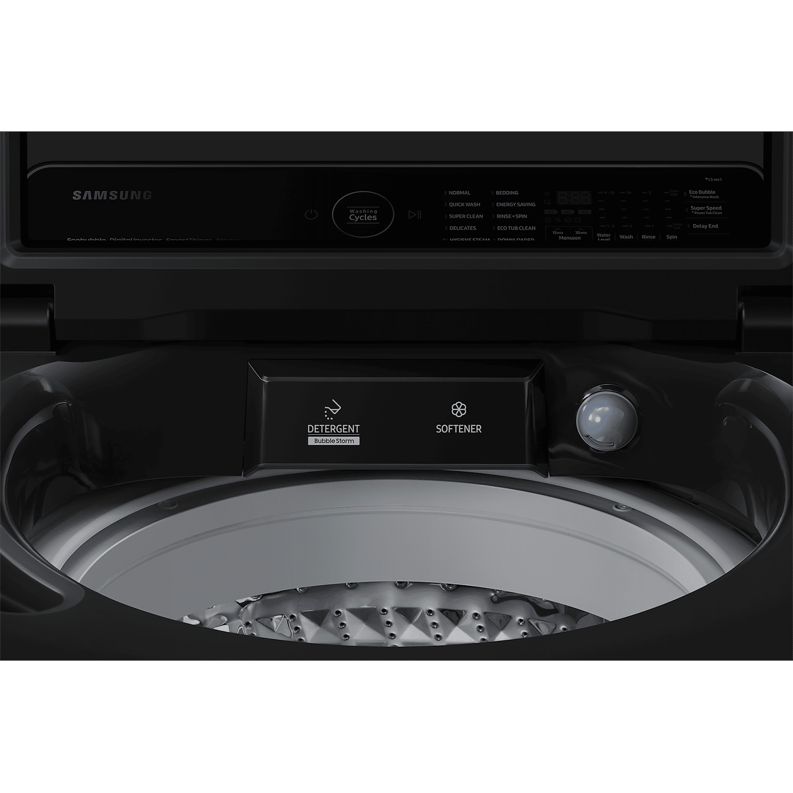 SAMSUNG 11 kg 5 Star Inverter Fully Automatic Top Load Washing Machine (WA11CG5886BVTL, Diamond Drum, Black Caviar) SAMSUNG 11 kg 5 Star Inverter Fully Automatic Top Load Washing Machine (WA11CG5886BVTL, Diamond Drum, Black Caviar)_13