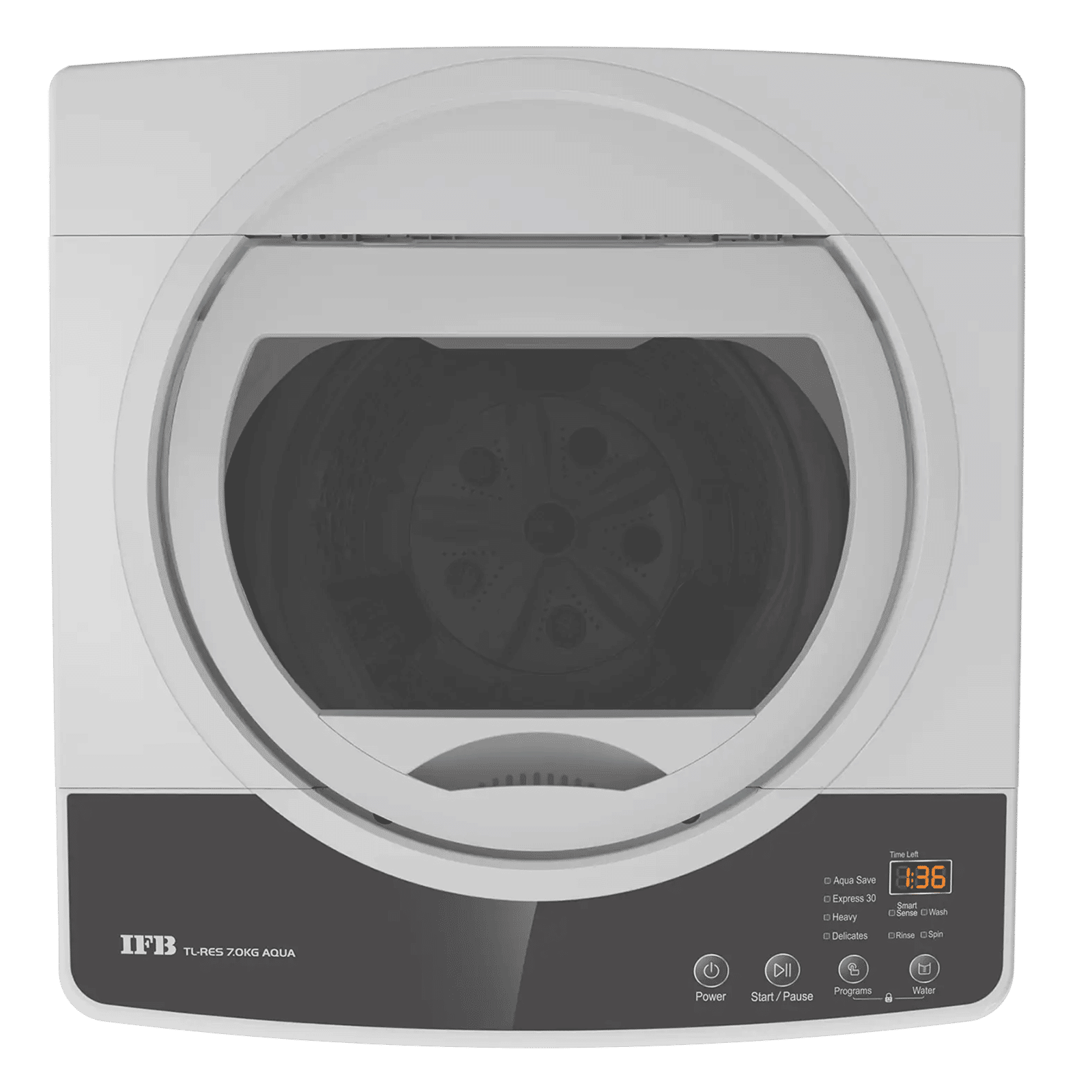 IFB 7 kg 5 Star Fully Automatic Top Load Washing Machine (TL-RES 7.0KG, 3D Wash System, Light Grey)_4
