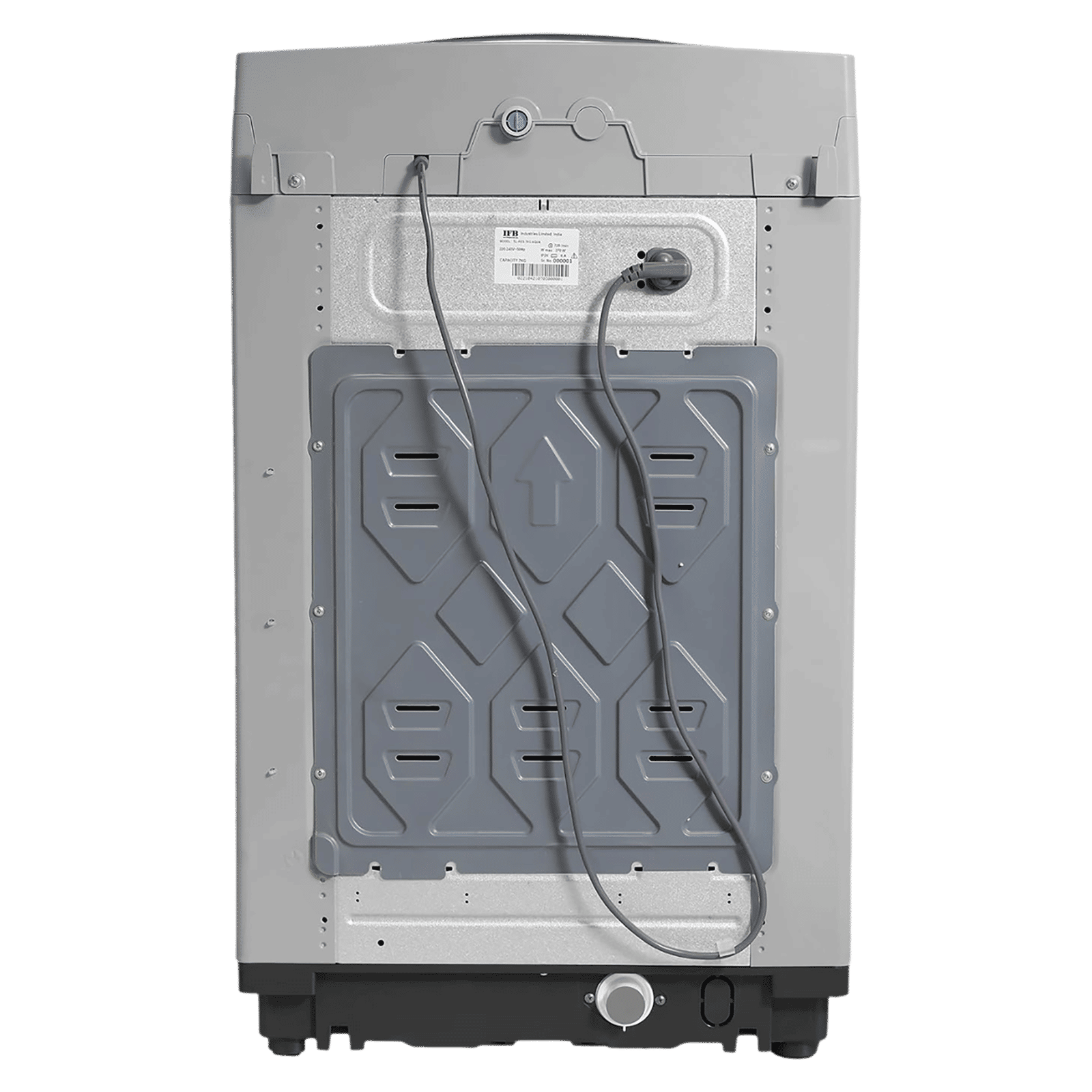 IFB 7 kg 5 Star Fully Automatic Top Load Washing Machine (TL-RES 7.0KG, 3D Wash System, Light Grey)_8