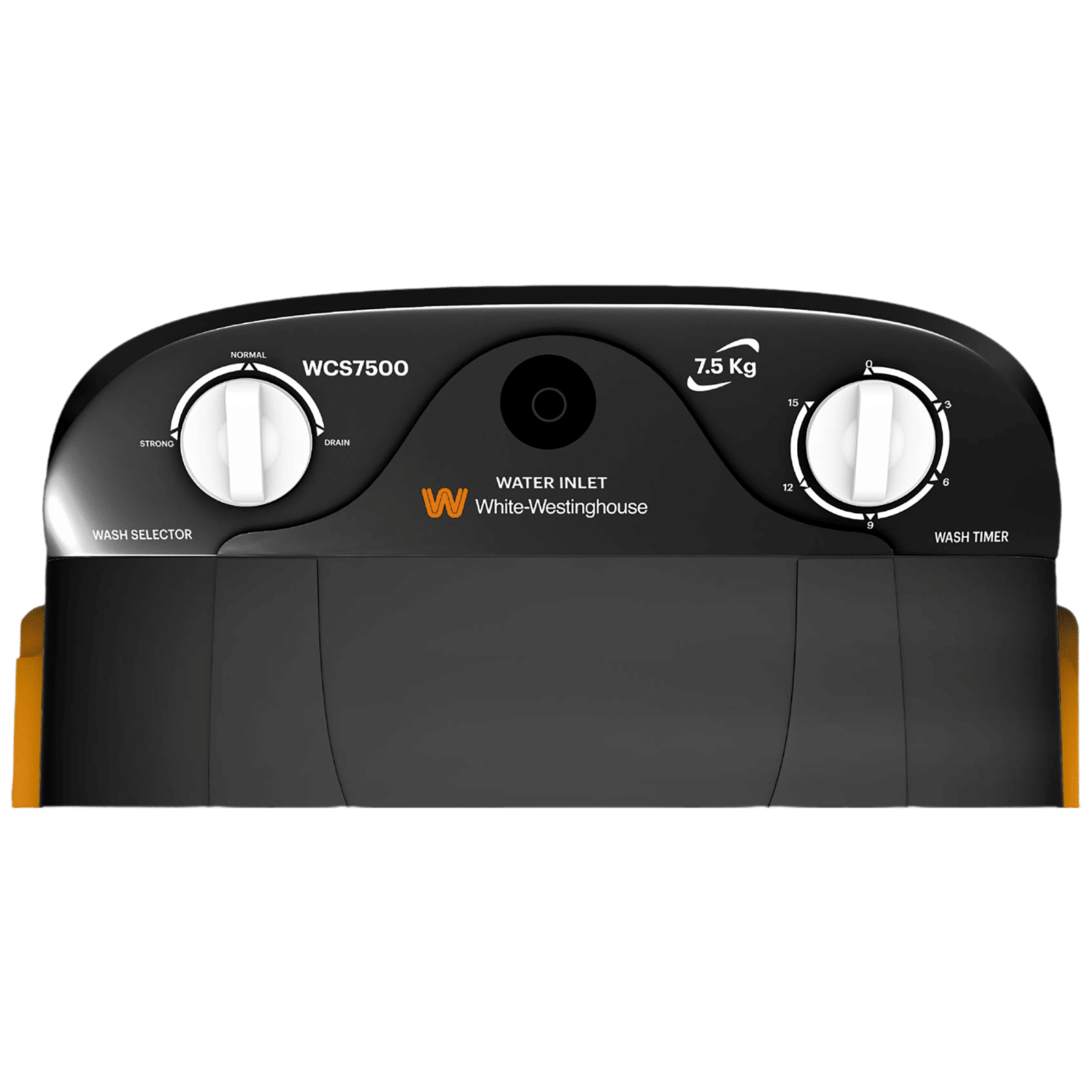 White Westinghouse 7.5 kg Semi Automatic Washer with Pulsator Washing Technique (WCS7500, Grey) White Westinghouse 7.5 kg Semi Automatic Washer with Pulsator Washing Technique (WCS7500, Grey)_13