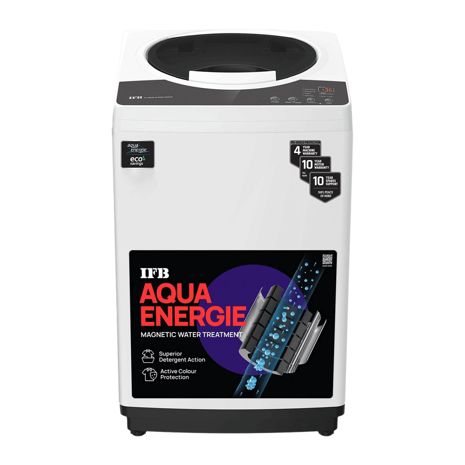 IFB 6.5 kg 5 Star Fully Automatic Top Load Washing Machine (Aqua, TLREW, AI Technology, White) IFB 6.5 kg 5 Star Fully Automatic Top Load Washing Machine (Aqua, TLREW, AI Technology, White)_1