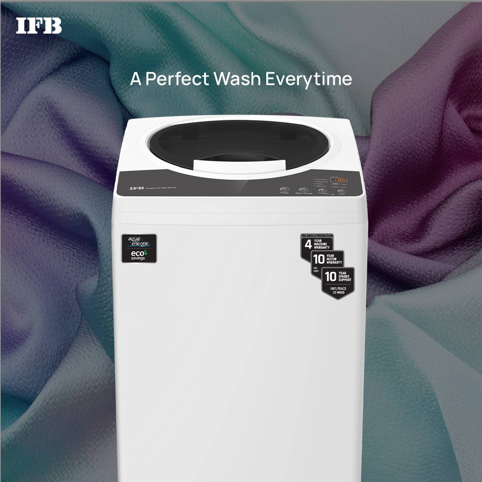 IFB 6.5 kg 5 Star Fully Automatic Top Load Washing Machine (Aqua, TLREW, AI Technology, White) IFB 6.5 kg 5 Star Fully Automatic Top Load Washing Machine (Aqua, TLREW, AI Technology, White)_17
