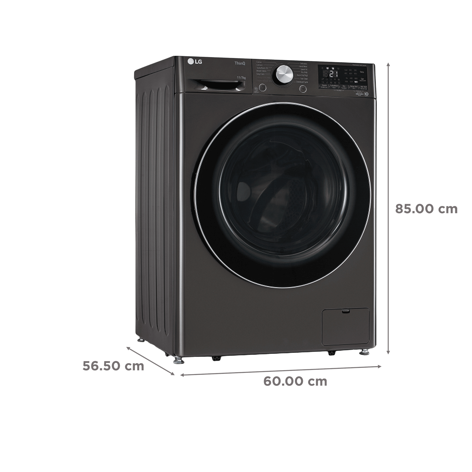 LG Vivace 11 kg/7 kg 5 Star Fully Automatic Front Load Washer Dryer Combo (AI Direct Drive Technology, FHD1107STB.ABLQEIL, Black VCM) LG Vivace 11 kg/7 kg 5 Star Fully Automatic Front Load Washer Dryer Combo (AI Direct Drive Technology, FHD1107STB.ABLQEIL, Black VCM)_3