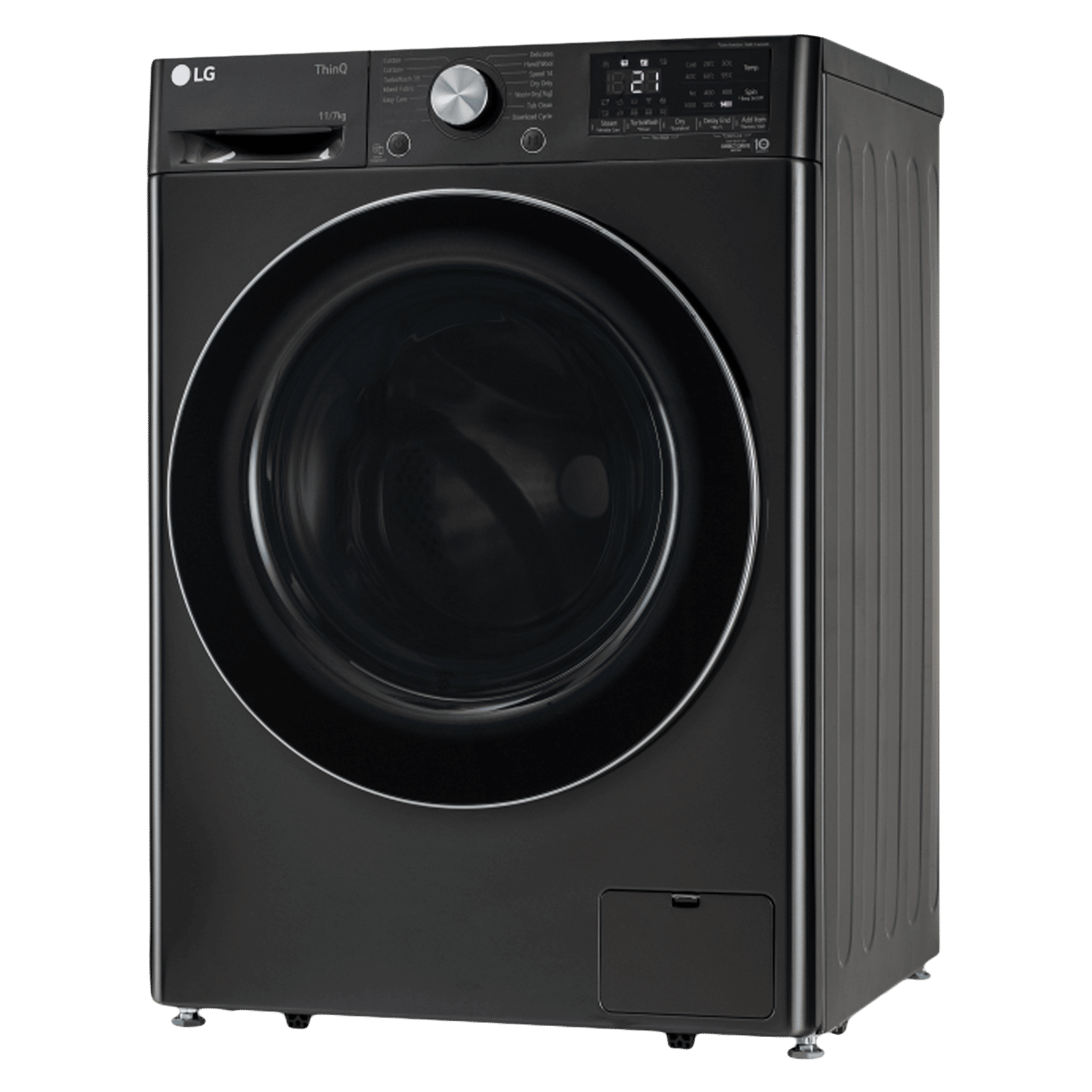LG Vivace 11 kg/7 kg 5 Star Fully Automatic Front Load Washer Dryer Combo (AI Direct Drive Technology, FHD1107STB.ABLQEIL, Black VCM) LG Vivace 11 kg/7 kg 5 Star Fully Automatic Front Load Washer Dryer Combo (AI Direct Drive Technology, FHD1107STB.ABLQEIL, Black VCM)_5