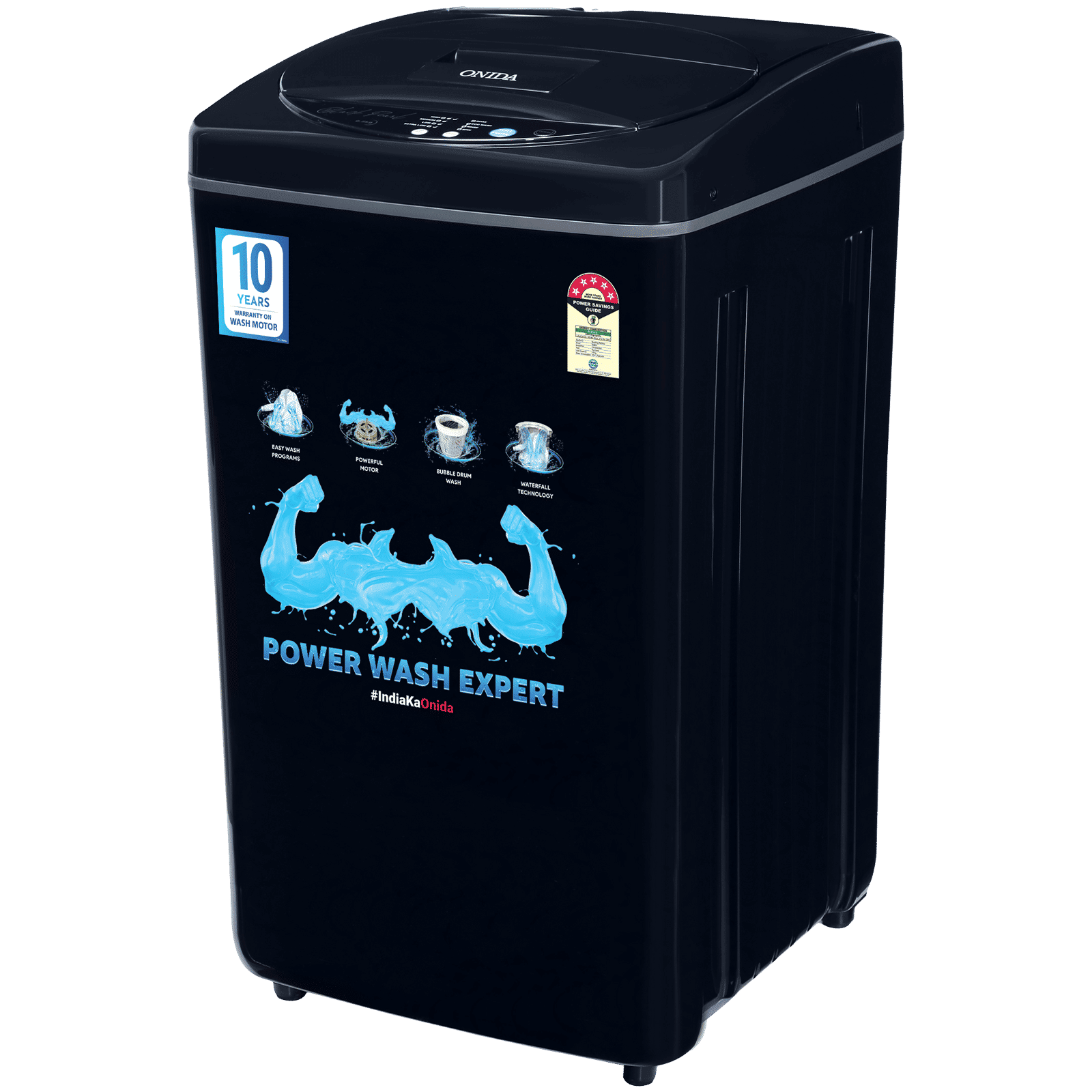 ONIDA 6.5 kg 5 Star Fully Automatic Top Load Washing Machine (T65CDN, Bubble Drum Technology, Black) ONIDA 6.5 kg 5 Star Fully Automatic Top Load Washing Machine (T65CDN, Bubble Drum Technology, Black)_6