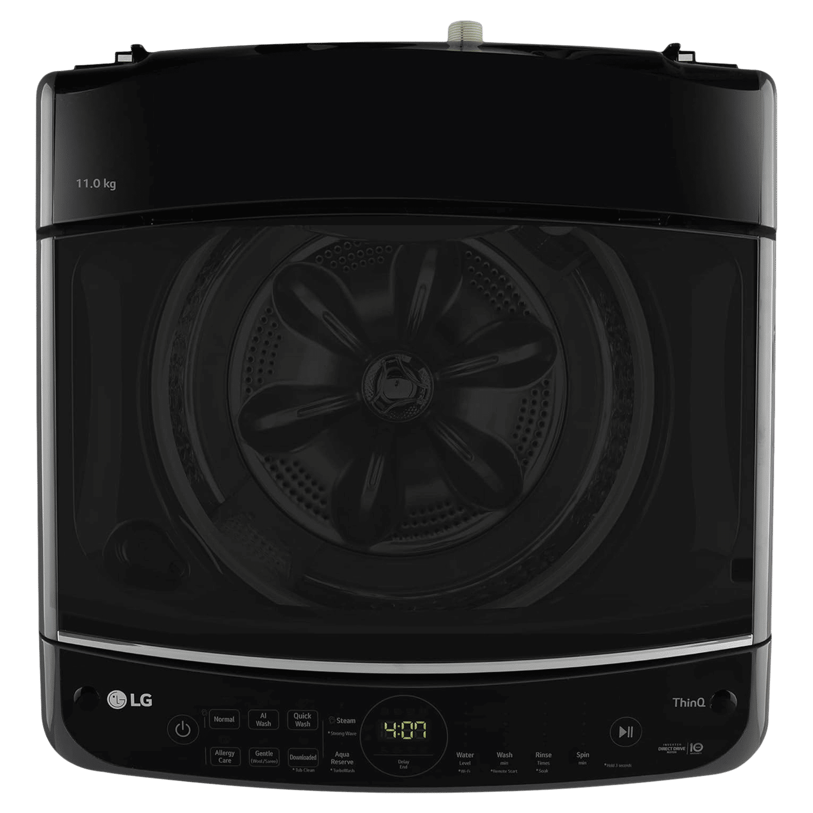 LG 11 kg 5 Star Inverter Fully Automatic Top Load Washing Machine (THD11SWM.ABMQEIL, AI Direct Drive, Middle Black) LG 11 kg 5 Star Inverter Fully Automatic Top Load Washing Machine (THD11SWM.ABMQEIL, AI Direct Drive, Middle Black)_4