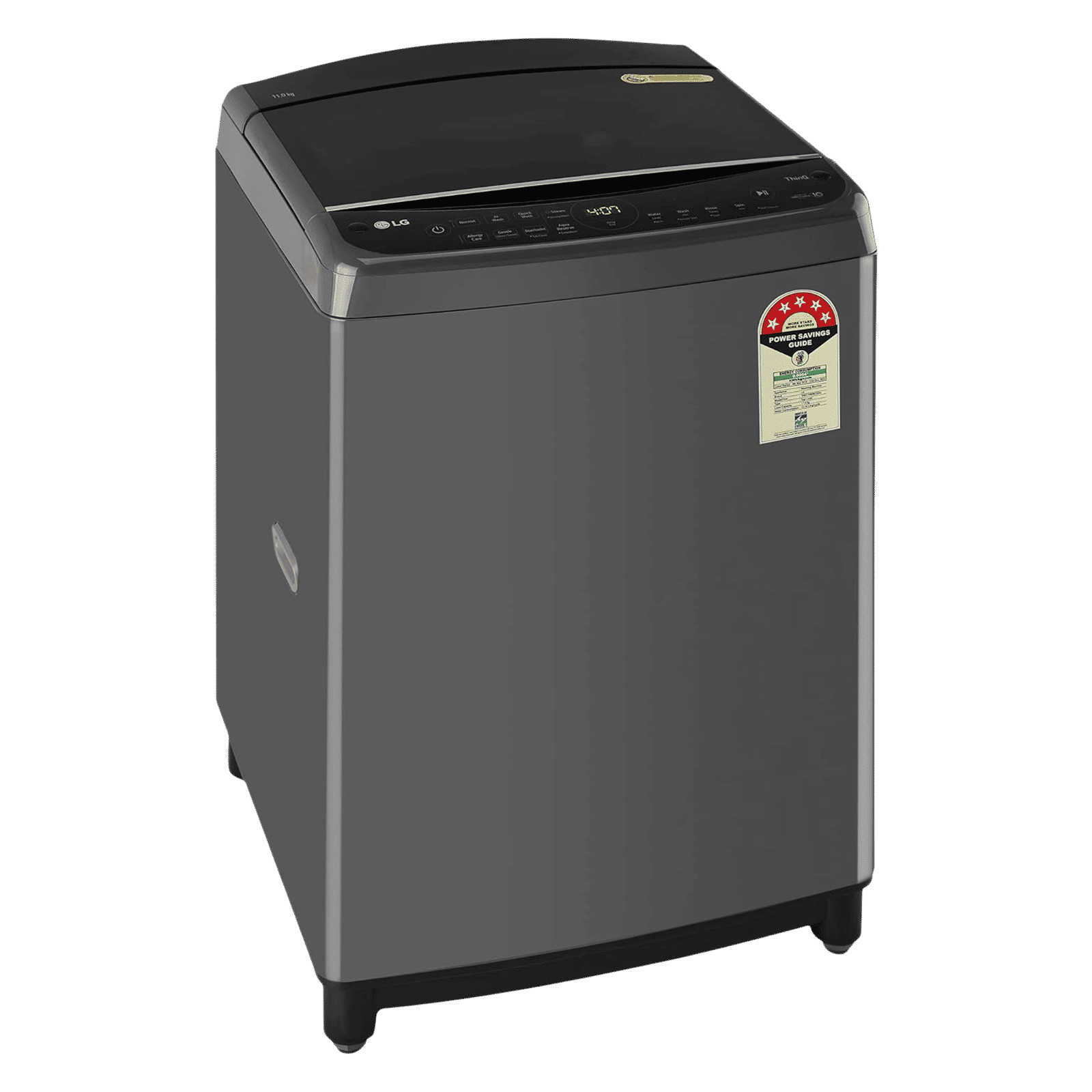 LG 11 kg 5 Star Inverter Fully Automatic Top Load Washing Machine (THD11SWM.ABMQEIL, AI Direct Drive, Middle Black) LG 11 kg 5 Star Inverter Fully Automatic Top Load Washing Machine (THD11SWM.ABMQEIL, AI Direct Drive, Middle Black)_5