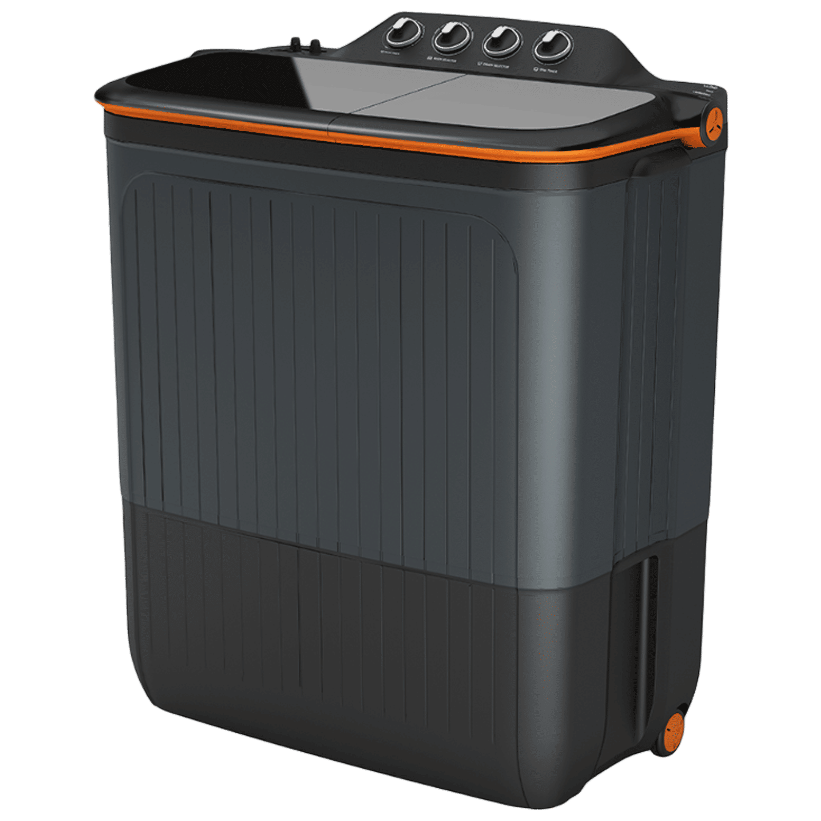 LLOYD 7.5 kg 5 Star Semi Automatic Washing Machine with 3 Wash Programs (GLWMS75CVGEL, Grey)_4