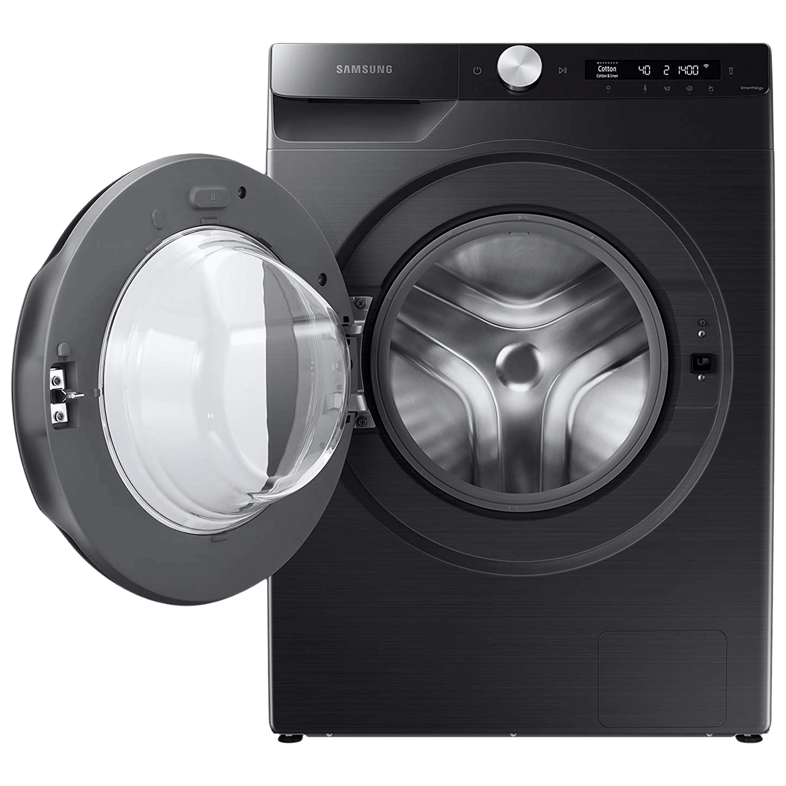 SAMSUNG 9 kg 5 Star Inverter Fully Automatic Front Load Washing Machine (WW90T504DAB1TL, Eco Bubble Technology, Black Caviar) SAMSUNG 9 kg 5 Star Inverter Fully Automatic Front Load Washing Machine (WW90T504DAB1TL, Eco Bubble Technology, Black Caviar)_7