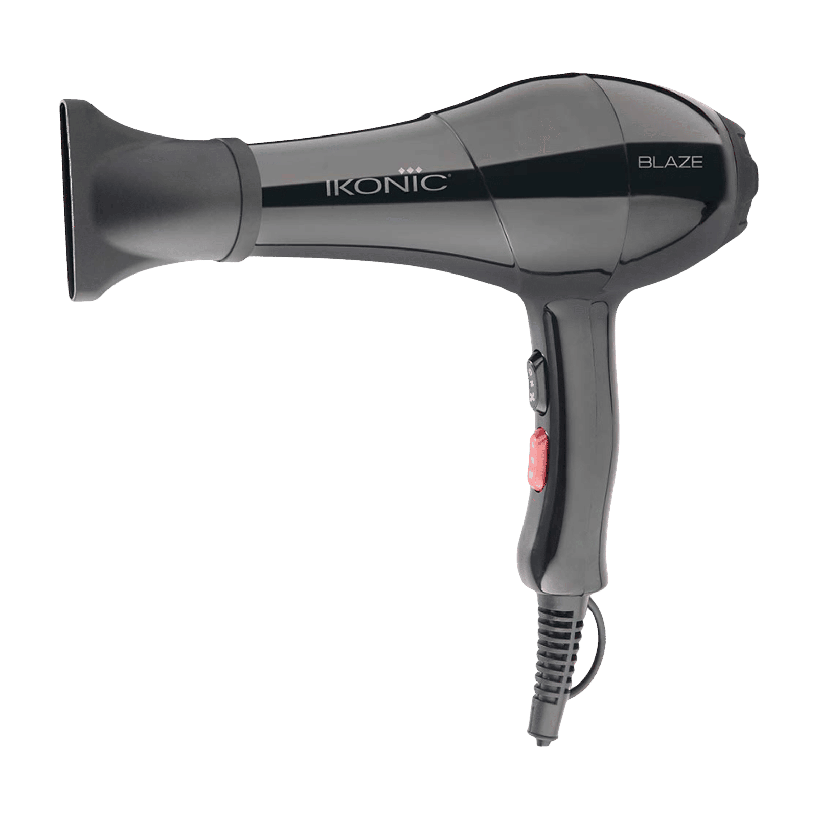 Ikonic Blaze Hair Dryer with 3 Heat Settings (Overheat Protection, Black)_1
