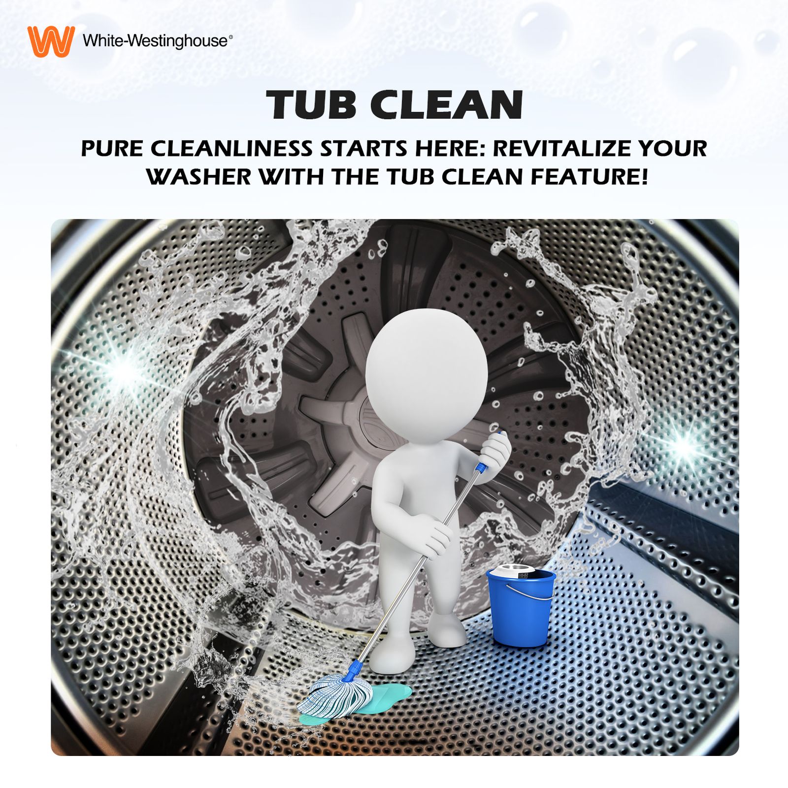 White Westinghouse 7 kg 5 Star Fully Automatic Top Load Washing Machine (HDT7000S, Water Reserve Technology, Grey)_15