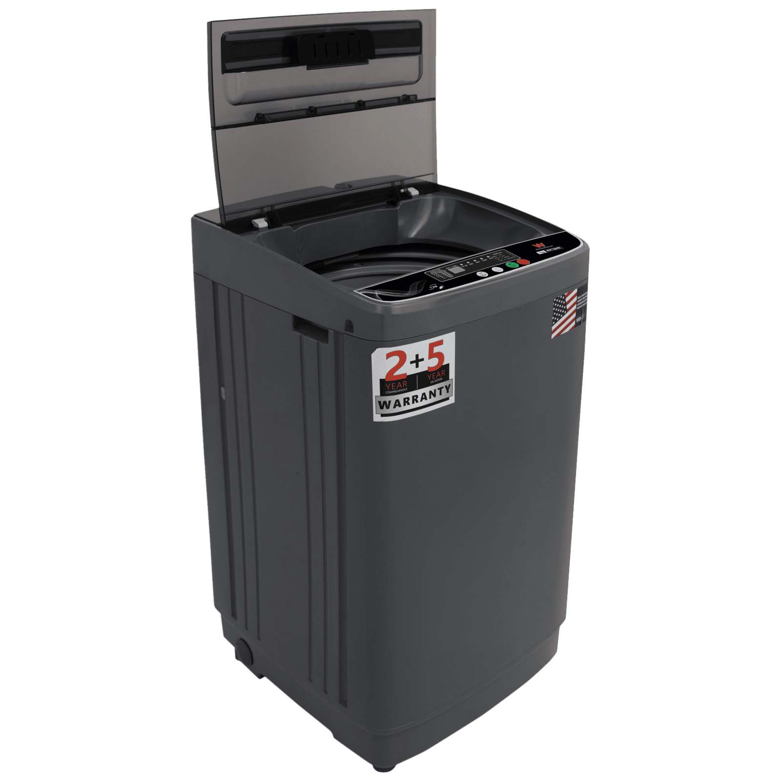 White Westinghouse 7 kg 5 Star Fully Automatic Top Load Washing Machine (HDT7000S, Water Reserve Technology, Grey)_6