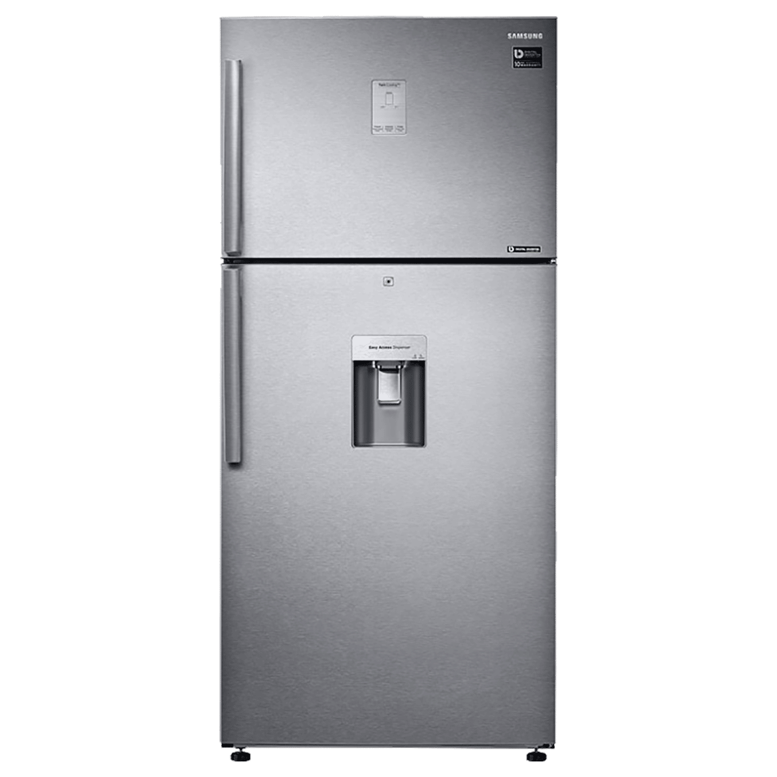 SAMSUNG 523 Litres 2 Star Frost Free Double Door Convertible Refrigerator with Water Dispenser (RT54K6558SL/TL, Real Stainless)_1