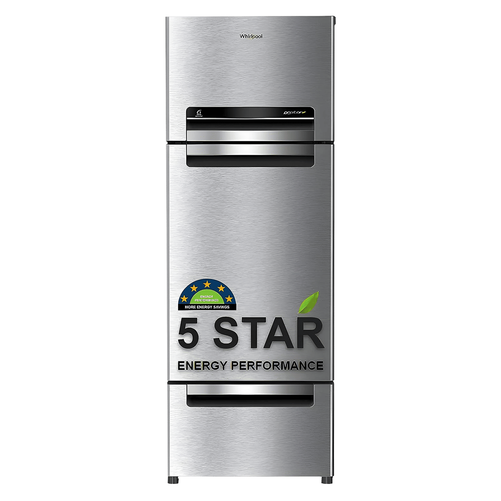 Whirlpool Protton 215 Litres Frost Free Triple Door Refrigerator with 6th Sense ActiveFresh Technology (20807, Alpha Steel) Whirlpool Protton 215 Litres Frost Free Triple Door Refrigerator with 6th Sense ActiveFresh Technology (20807, Alpha Steel)_1