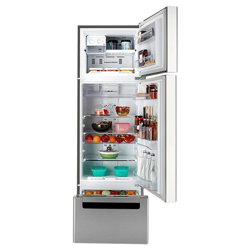 Whirlpool Protton 300 Litres Frost Free Triple Door Refrigerator with 6th Sense ActiveFresh Technology (20817, Alpha Steel)_5