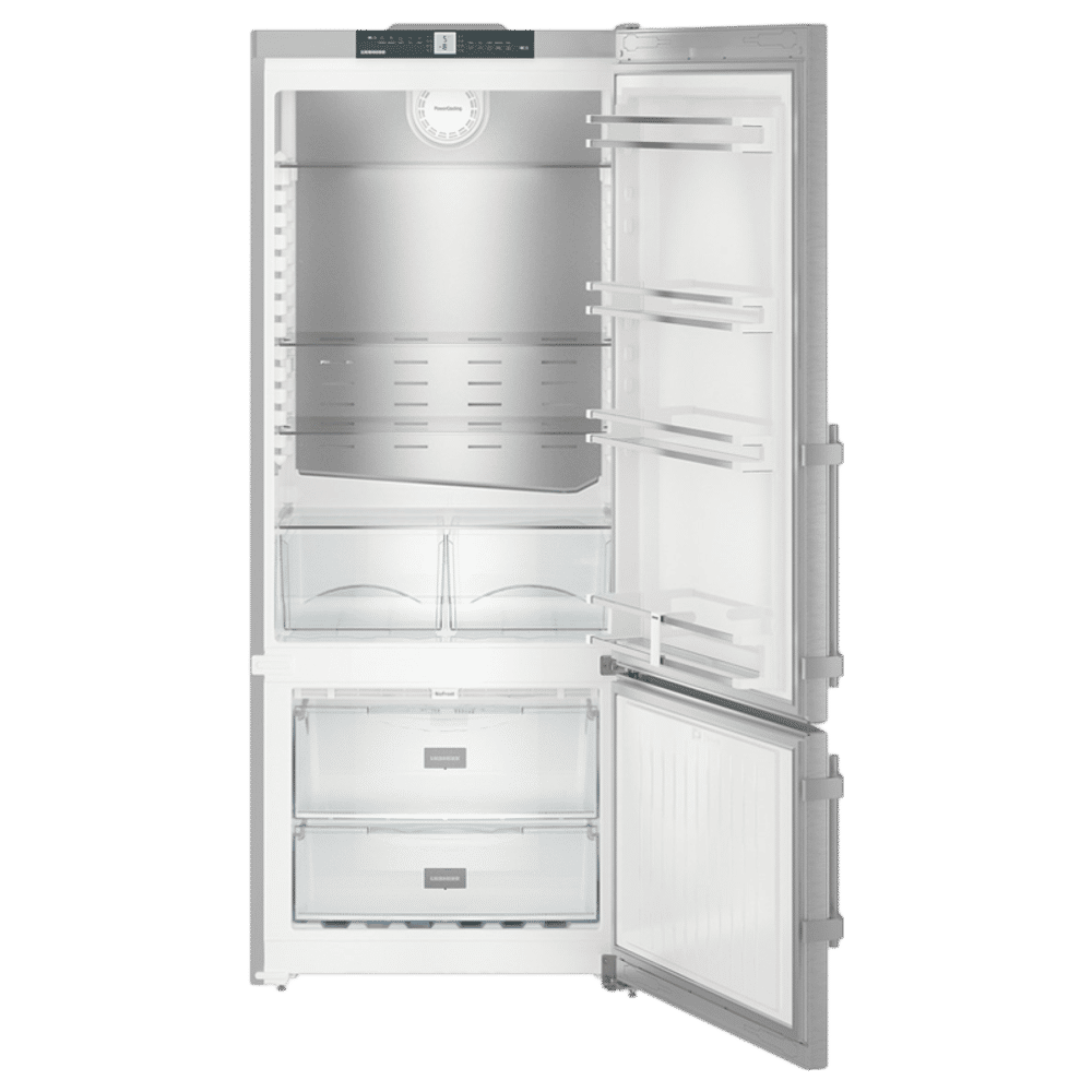 LIEBHERR 442 Litres 2 Star Frost Free Double Door Refrigerator with DuoCooling Technology (CNPEF4516, Silver) LIEBHERR 442 Litres 2 Star Frost Free Double Door Refrigerator with DuoCooling Technology (CNPEF4516, Silver)_4
