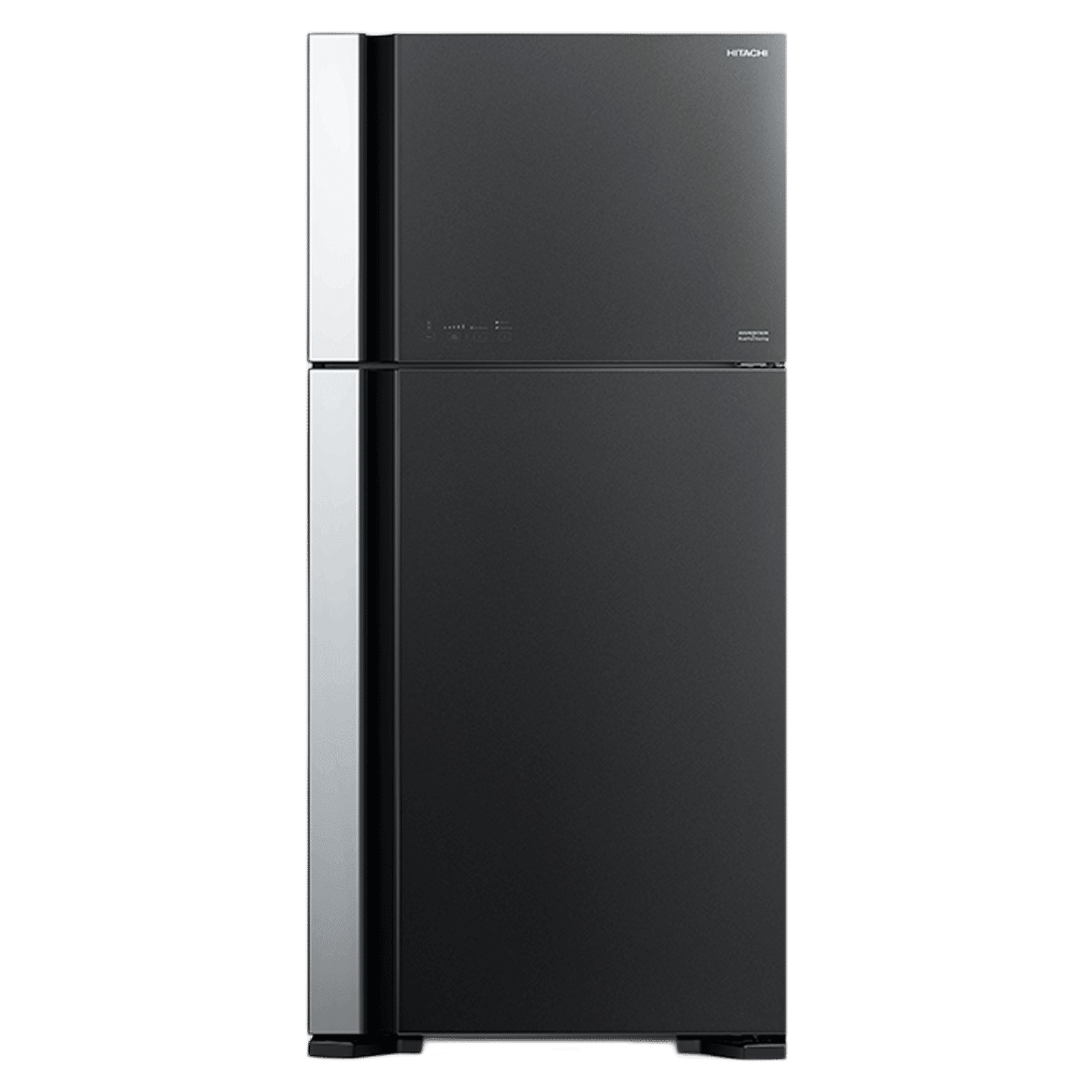 HITACHI Big2 Series 601 Litres 2 Star Frost Free Double Door Bottom Mount Refrigerator with Front Air Flow (R-VG660PND7, Grey) HITACHI Big2 Series 601 Litres 2 Star Frost Free Double Door Bottom Mount Refrigerator with Front Air Flow (R-VG660PND7, Grey)_1