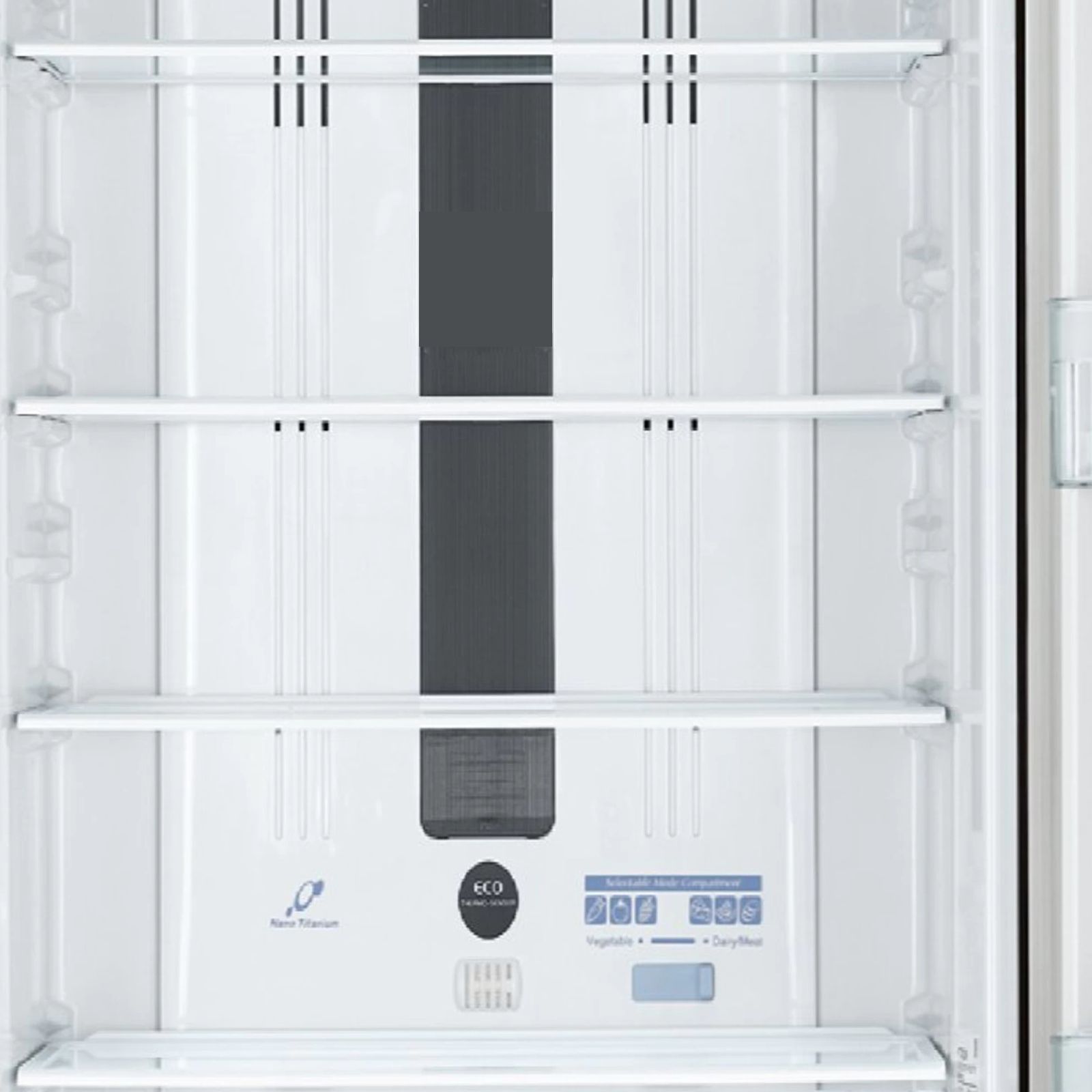 HITACHI 525 Litres 2 Star Frost Free Double Door Bottom Mount Refrigerator with Eco Thermo Sensor (R-B570PND7, Glass Black) HITACHI 525 Litres 2 Star Frost Free Double Door Bottom Mount Refrigerator with Eco Thermo Sensor (R-B570PND7, Glass Black)_7