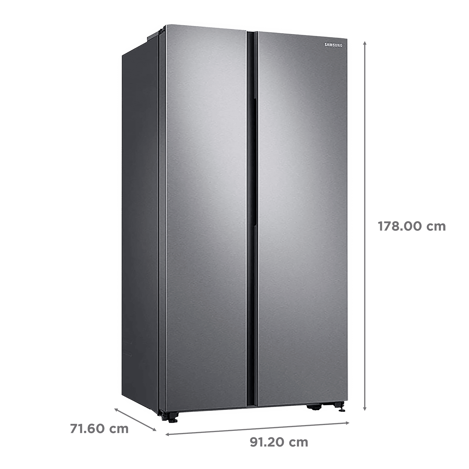 SAMSUNG 700 Litres Frost Free Side by Side Refrigerator with SpaceMax Technology (RS72R5011SL/TL, Real Stainless) SAMSUNG 700 Litres Frost Free Side by Side Refrigerator with SpaceMax Technology (RS72R5011SL/TL, Real Stainless)_3