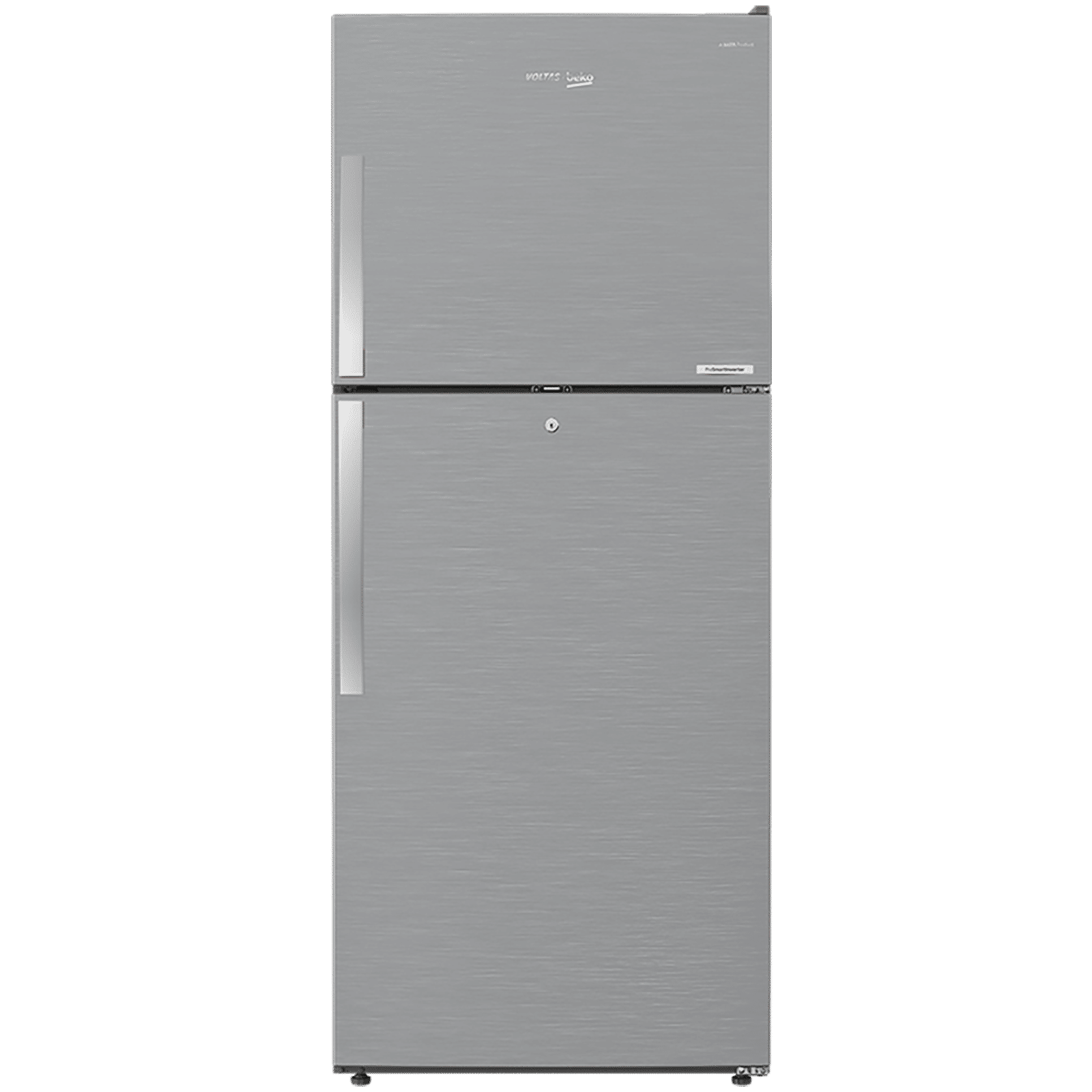 VOLTAS beko 432 Litres 2 Star Frost Free Double Door Refrigerator with Neo Frost Dual Cooling (RFF463IF, Silver) VOLTAS beko 432 Litres 2 Star Frost Free Double Door Refrigerator with Neo Frost Dual Cooling (RFF463IF, Silver)_1