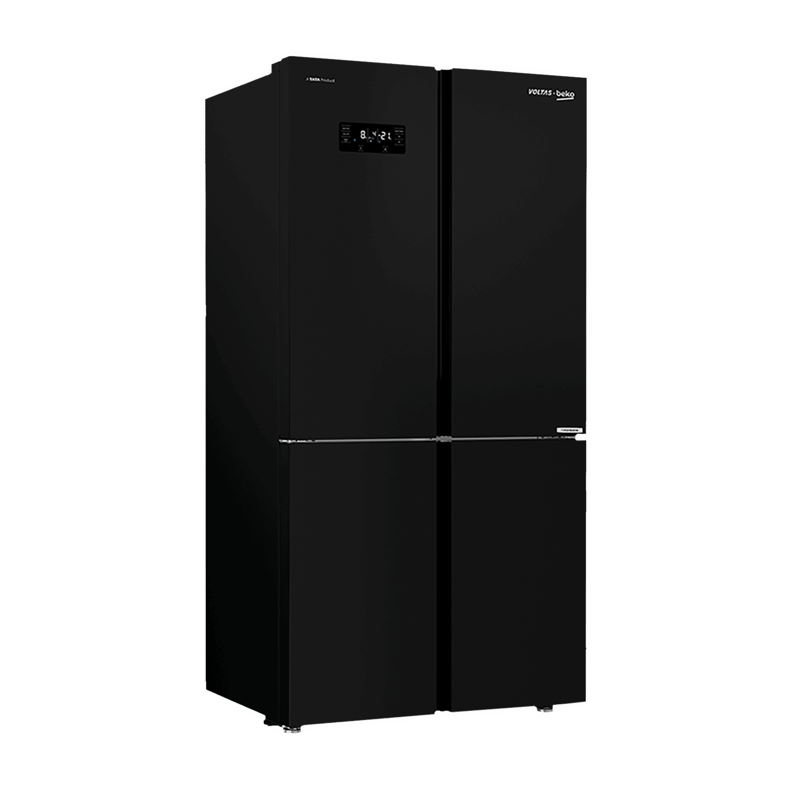 VOLTAS beko 626 Litres Frost Free Side by Side Refrigerator with Neo Frost Dual Cooling (RSB64GF, Glass Black)_8