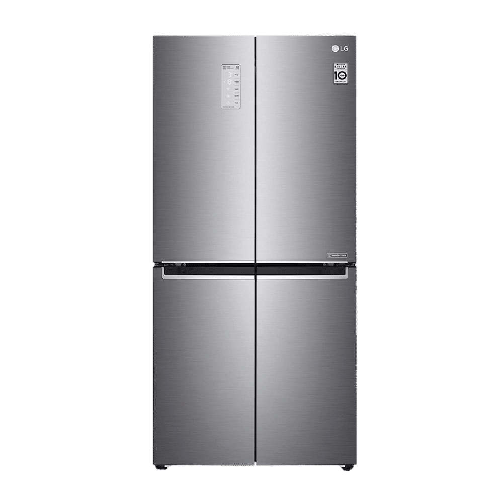 LG 594 Litres Frost Free Side by Side Door Smart Wi-Fi Enabled Refrigerator with Door Cooling Plus Technology (GC-B22FTLPL.APZQEB, Platinum Silver III) LG 594 Litres Frost Free Side by Side Door Smart Wi-Fi Enabled Refrigerator with Door Cooling Plus Technology (GC-B22FTLPL.APZQEB, Platinum Silver III)_1