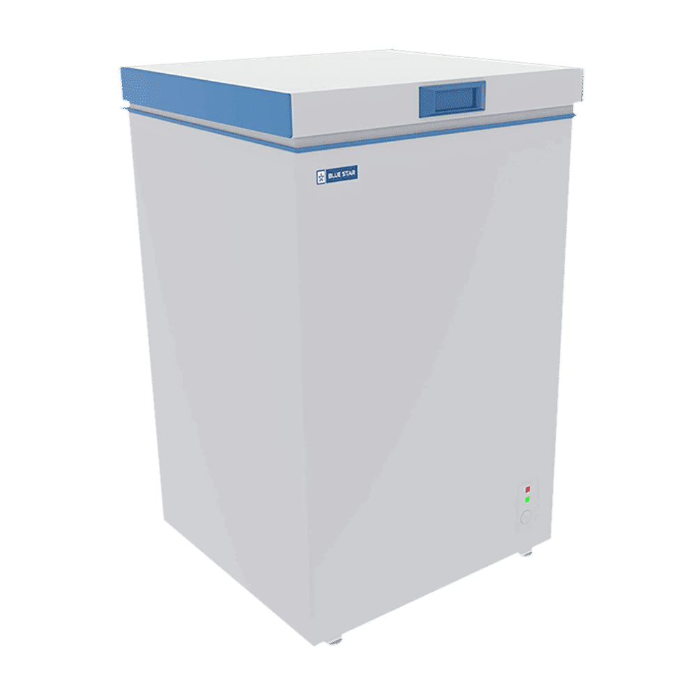 Blue Star 95 Litres Single Door Deep Freezer (High Density PUF Insulation, CHFSD100DHSW, White)_6
