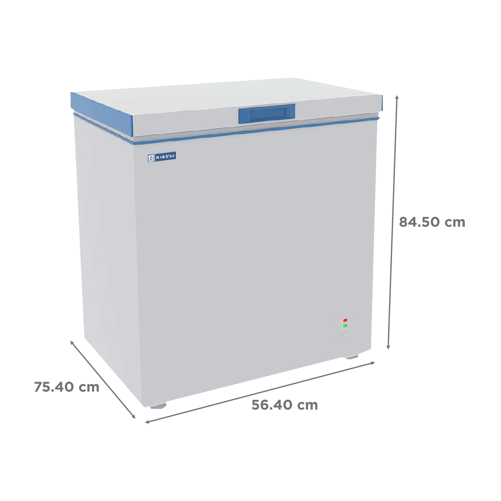 Blue Star 145 Litres Single Door Deep Freezer (High Density PUF Insulation, CHFSD150DHSW, White)_3