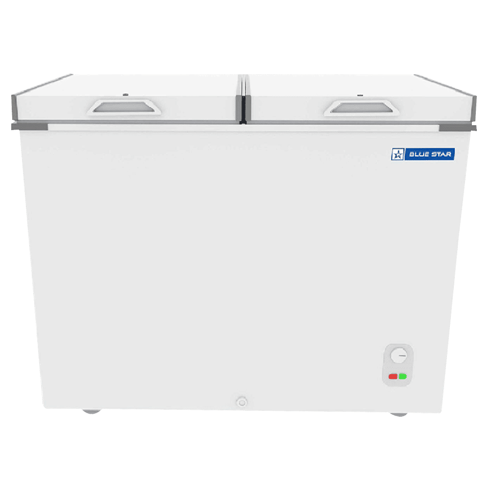 Blue Star 401 Litres Double Door Deep Freezer (High Density PUF Insulation, CHFDD400MGPW, White) Blue Star 401 Litres Double Door Deep Freezer (High Density PUF Insulation, CHFDD400MGPW, White)_1