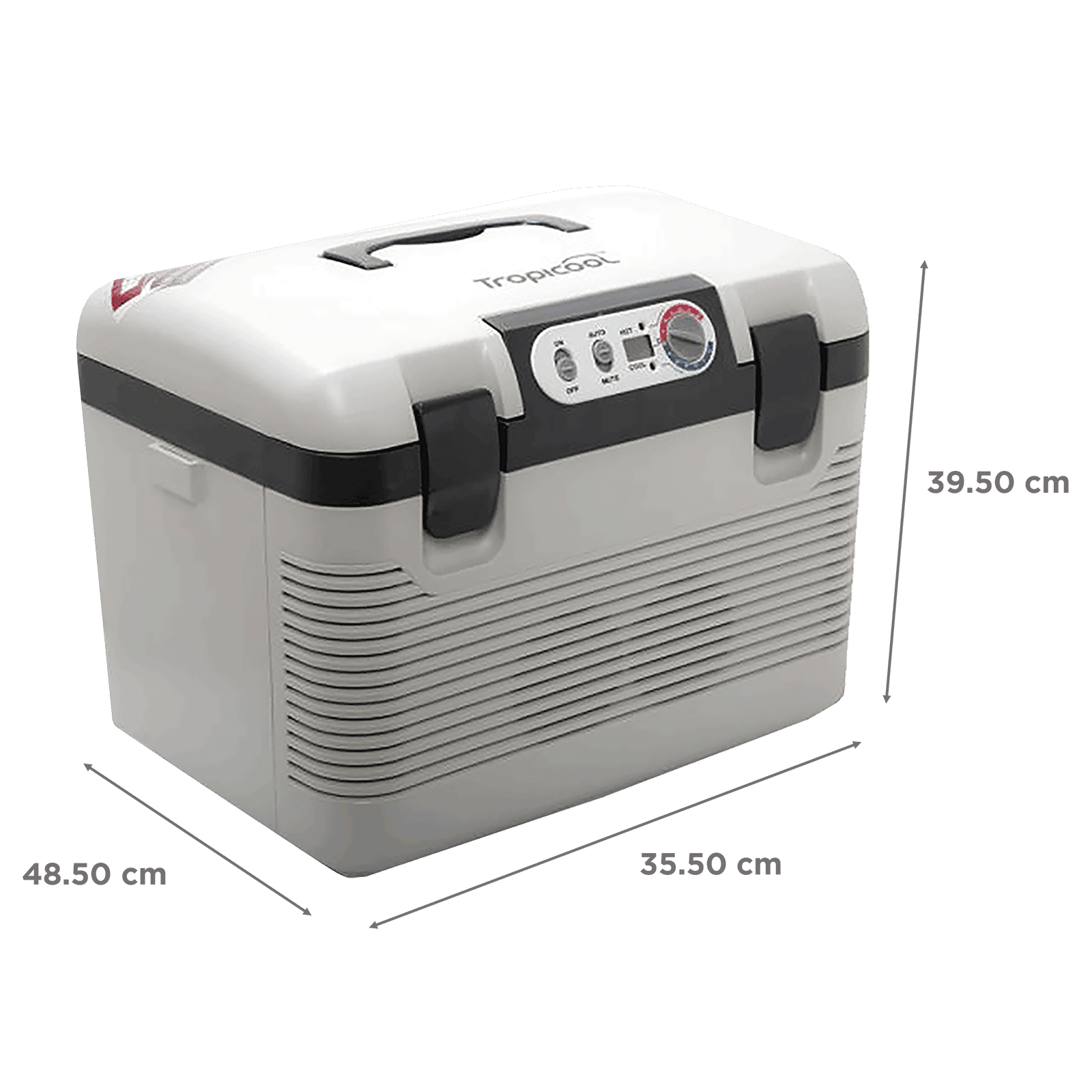 Tropicool 18 Litres Single Door Car Refrigerator (Heating and Cooling Function, 18AD, Grey) Tropicool 18 Litres Single Door Car Refrigerator (Heating and Cooling Function, 18AD, Grey)_2