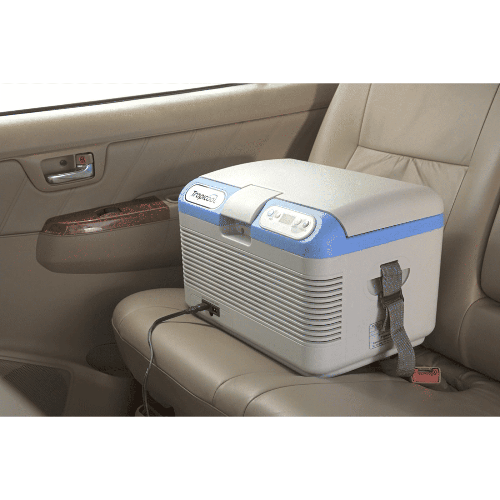 Tropicool Chiller 12 Litres Single Door Car Refrigerator Cum Warmer (Double Thermoelectric Cooling Technology, 12AD, Grey) Tropicool Chiller 12 Litres Single Door Car Refrigerator Cum Warmer (Double Thermoelectric Cooling Technology, 12AD, Grey)_6