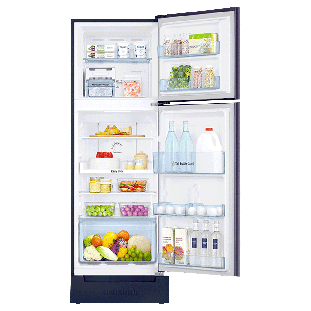 SAMSUNG 253 Litres 2 Star Frost Free Double Door Refrigerator with Base Stand Drawer (RT28T3122UT/HL, Pebble Blue) SAMSUNG 253 Litres 2 Star Frost Free Double Door Refrigerator with Base Stand Drawer (RT28T3122UT/HL, Pebble Blue)_5
