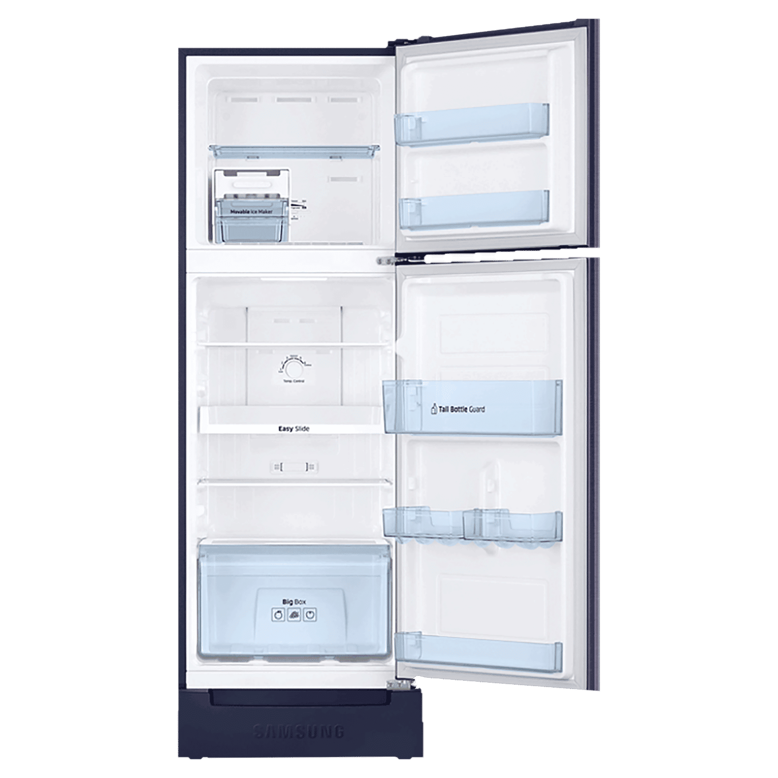 SAMSUNG 253 Litres 2 Star Frost Free Double Door Refrigerator with Base Stand Drawer (RT28T3122UT/HL, Pebble Blue) SAMSUNG 253 Litres 2 Star Frost Free Double Door Refrigerator with Base Stand Drawer (RT28T3122UT/HL, Pebble Blue)_6