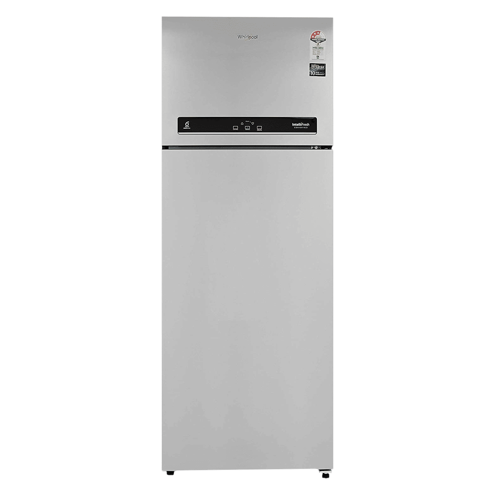 Whirlpool Intellifresh 500 Litres 3 Star Frost Free Double Door Convertible Refrigerator with AI Technology (IF INV CNV 515, Alpha Steel) Whirlpool Intellifresh 500 Litres 3 Star Frost Free Double Door Convertible Refrigerator with AI Technology (IF INV CNV 515, Alpha Steel)_1