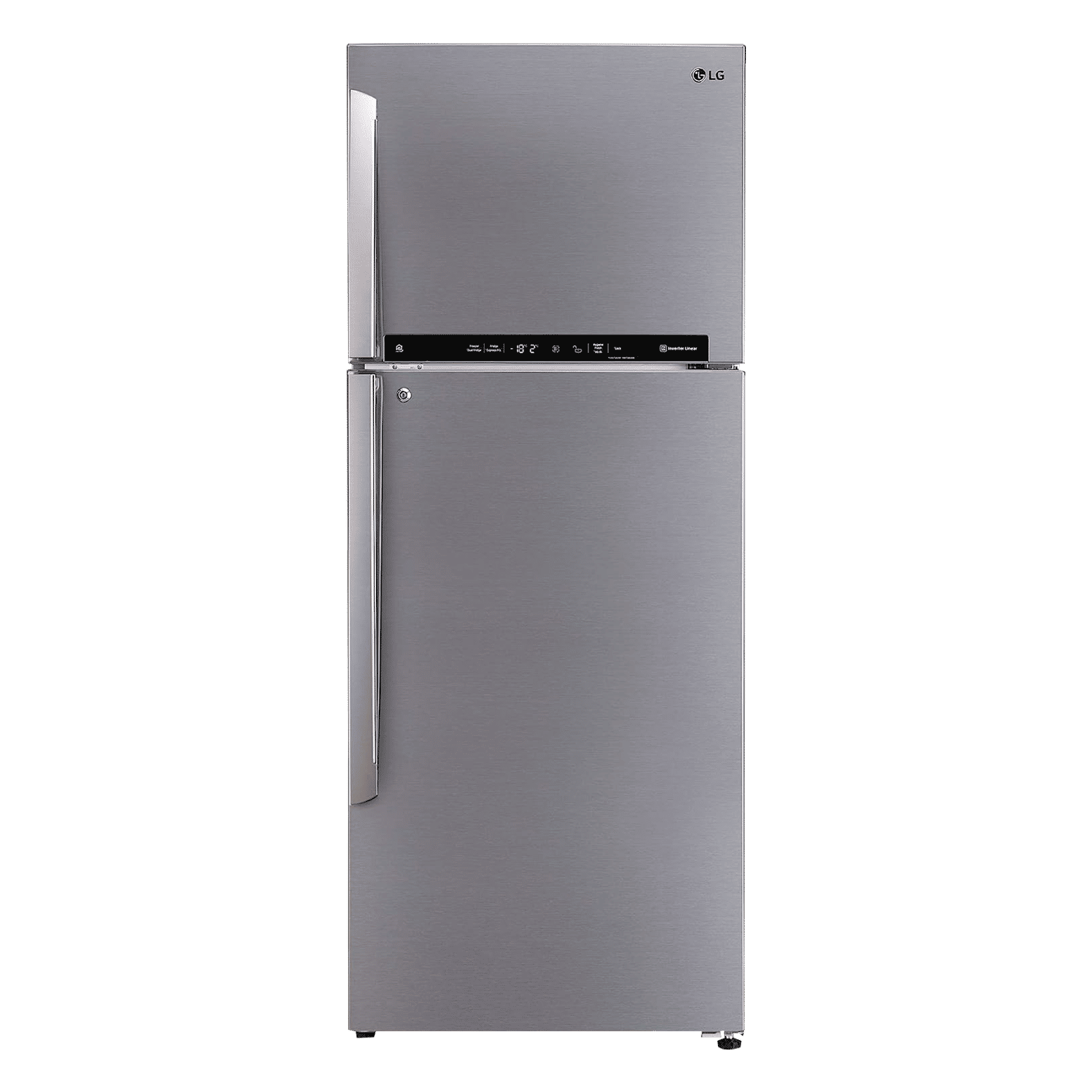 LG 471 Litres 3 Star Frost Free Double Door Smart Wi-Fi Enabled Refrigerator with Door Cooling Plus Technology (GL-T502FPZ3.DPZZEB, Shiny Steel) LG 471 Litres 3 Star Frost Free Double Door Smart Wi-Fi Enabled Refrigerator with Door Cooling Plus Technology (GL-T502FPZ3.DPZZEB, Shiny Steel)_1