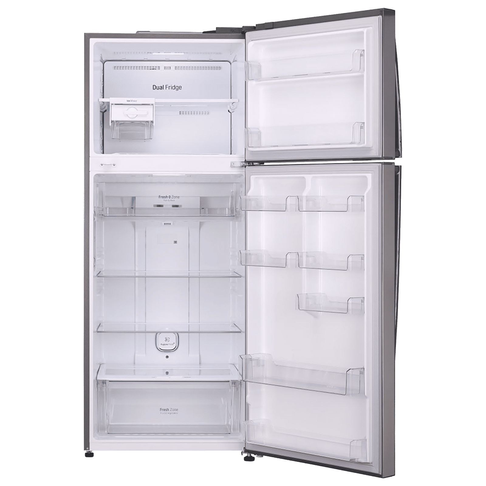 LG 471 Litres 3 Star Frost Free Double Door Smart Wi-Fi Enabled Refrigerator with Door Cooling Plus Technology (GL-T502FPZ3.DPZZEB, Shiny Steel) LG 471 Litres 3 Star Frost Free Double Door Smart Wi-Fi Enabled Refrigerator with Door Cooling Plus Technology (GL-T502FPZ3.DPZZEB, Shiny Steel)_6