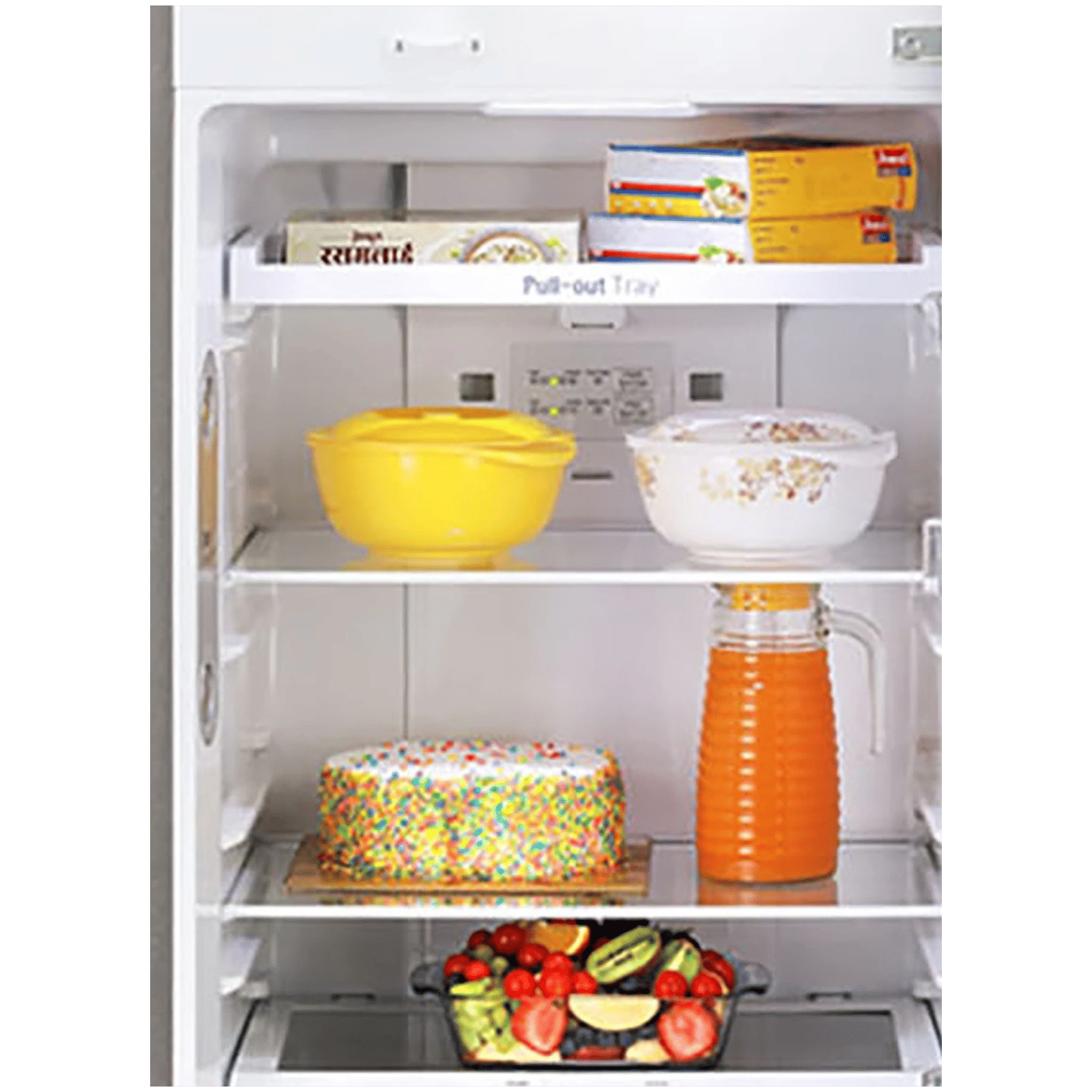 LG 335 Litres 3 Star Frost Free Double Door Convertible Refrigerator with Anti Bacterial Gasket (GL-T372JPZ3.DPZZEBN, Shiny Steel)_6
