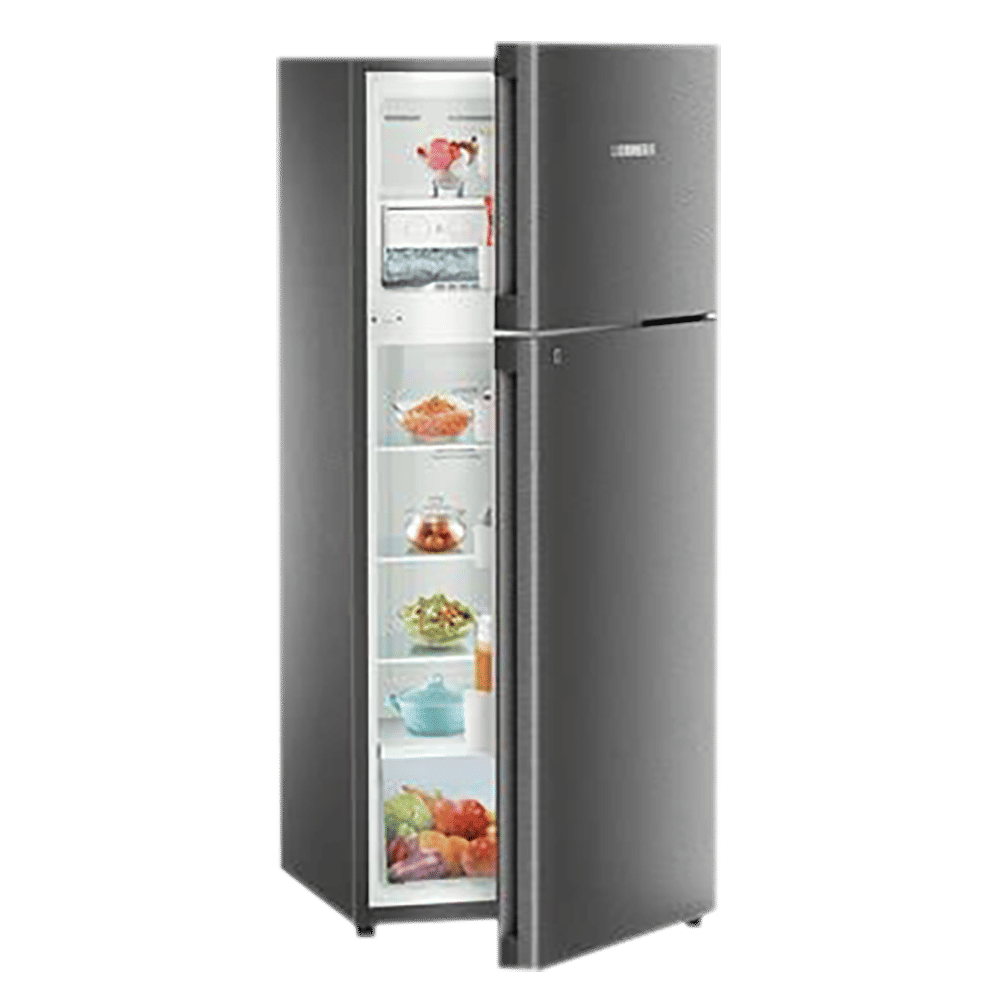 LIEBHERR 265 Litres 2 Star Frost Free Double Door Refrigerator with Central Power Cooling (TCGS 2610, Grey Steel) LIEBHERR 265 Litres 2 Star Frost Free Double Door Refrigerator with Central Power Cooling (TCGS 2610, Grey Steel)_8