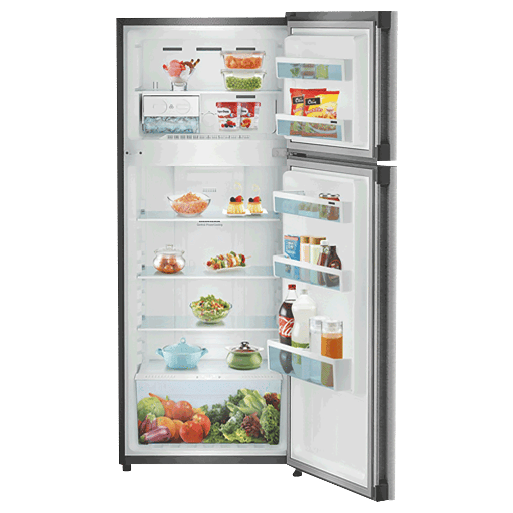 LIEBHERR 265 Litres 2 Star Frost Free Double Door Refrigerator with Central Power Cooling (TCGS 2610, Grey Steel) LIEBHERR 265 Litres 2 Star Frost Free Double Door Refrigerator with Central Power Cooling (TCGS 2610, Grey Steel)_5