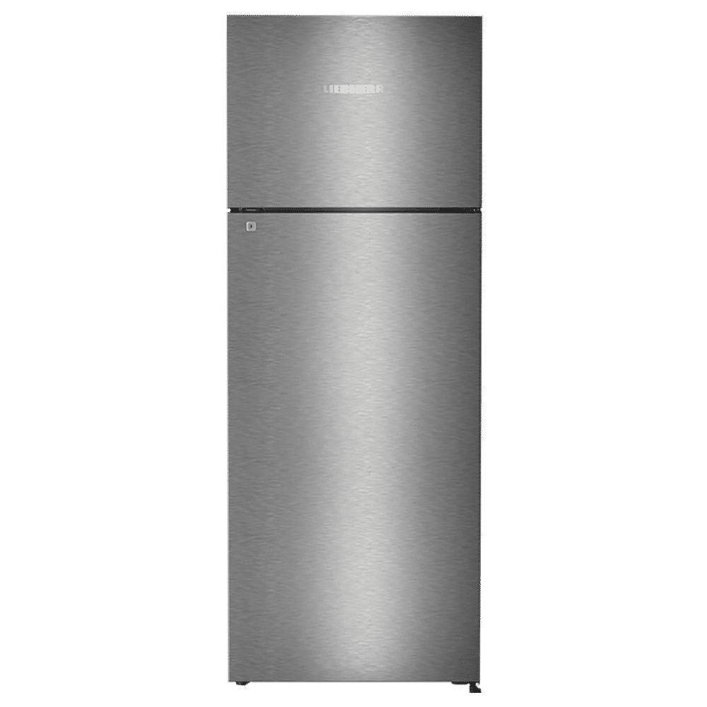 LIEBHERR 290 Litres 2 Star Frost Free Double Door Refrigerator with Forced Air Cooling (TCGS 2910 Comfort, Grey Steel)_1