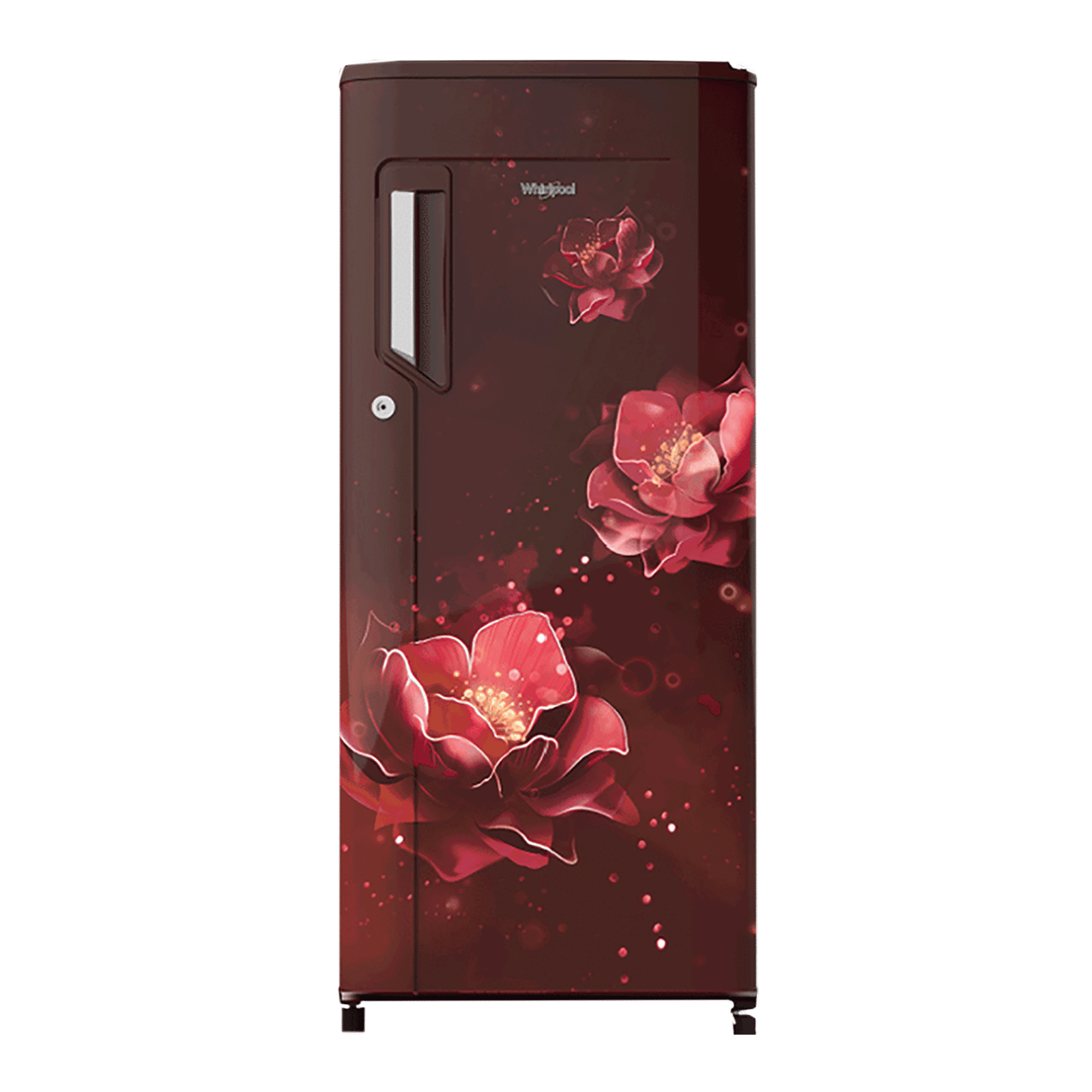 Whirlpool Icemagic Powercool 200 Litres 3 Star Direct Cool Single Door Refrigerator with Built In Stabilizer (215 IMPC PRM, Wine Abyss) Whirlpool Icemagic Powercool 200 Litres 3 Star Direct Cool Single Door Refrigerator with Built In Stabilizer (215 IMPC PRM, Wine Abyss)_1