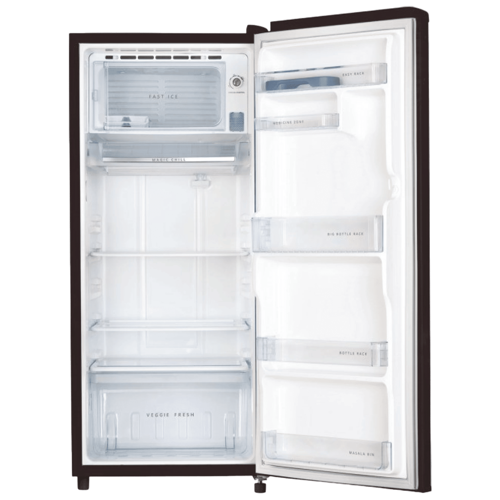 Whirlpool Icemagic Powercool 200 Litres 3 Star Direct Cool Single Door Refrigerator with Built In Stabilizer (215 IMPC PRM, Wine Abyss) Whirlpool Icemagic Powercool 200 Litres 3 Star Direct Cool Single Door Refrigerator with Built In Stabilizer (215 IMPC PRM, Wine Abyss)_5